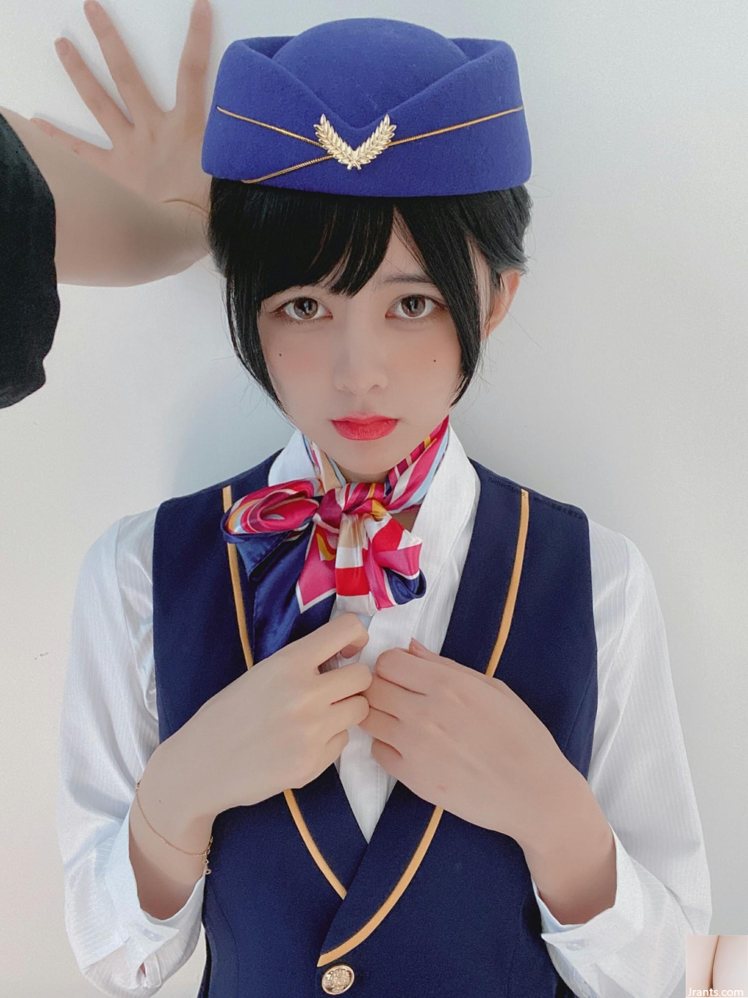 (Online-Sammlung) Welfare Girl Eye Sauce Devil „Stewardess Uniform“ VIP exklusiv (30P)