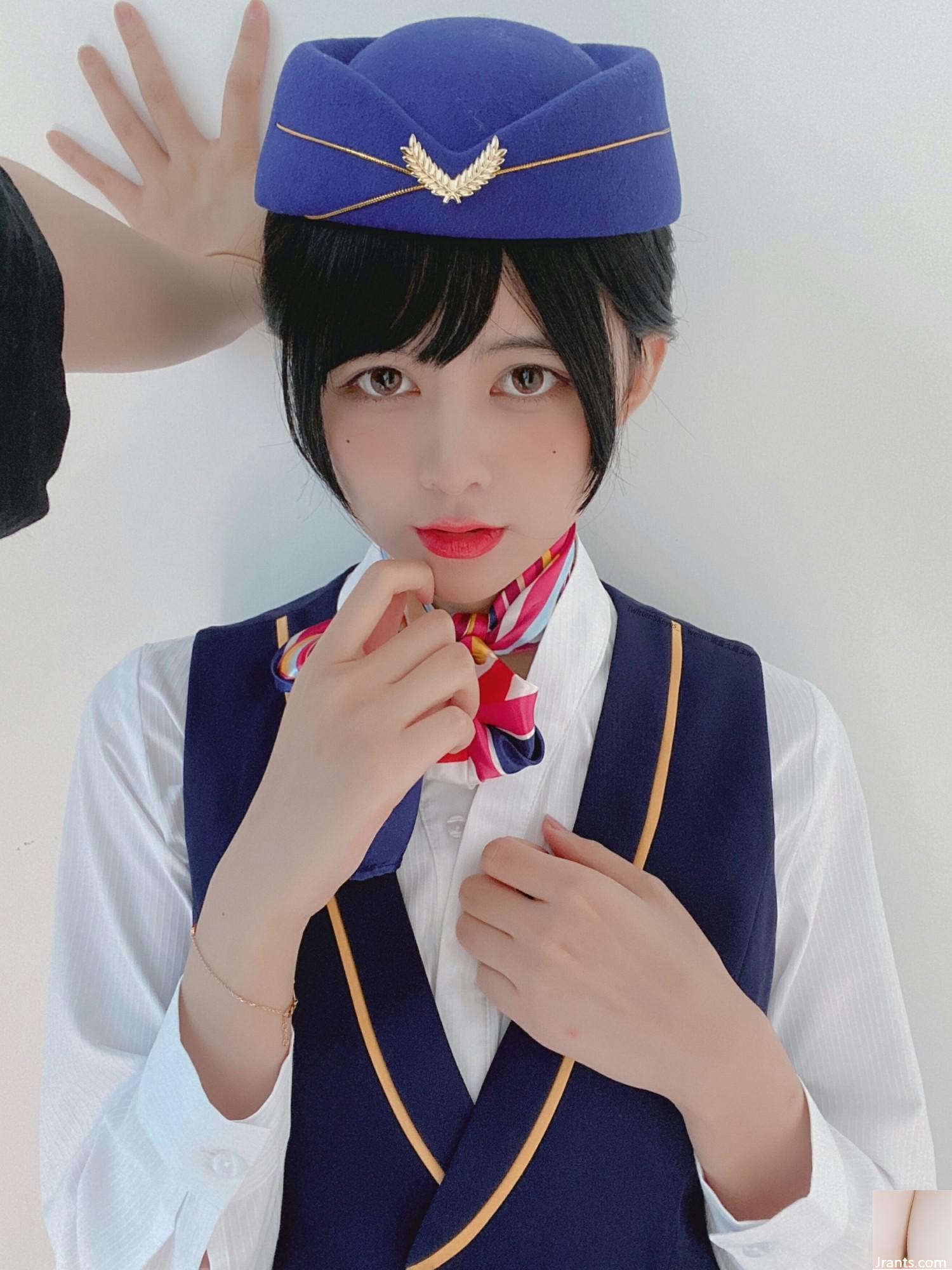 (Online-Sammlung) Welfare Girl Eye Sauce Devil „Stewardess Uniform“ VIP exklusiv (30P)