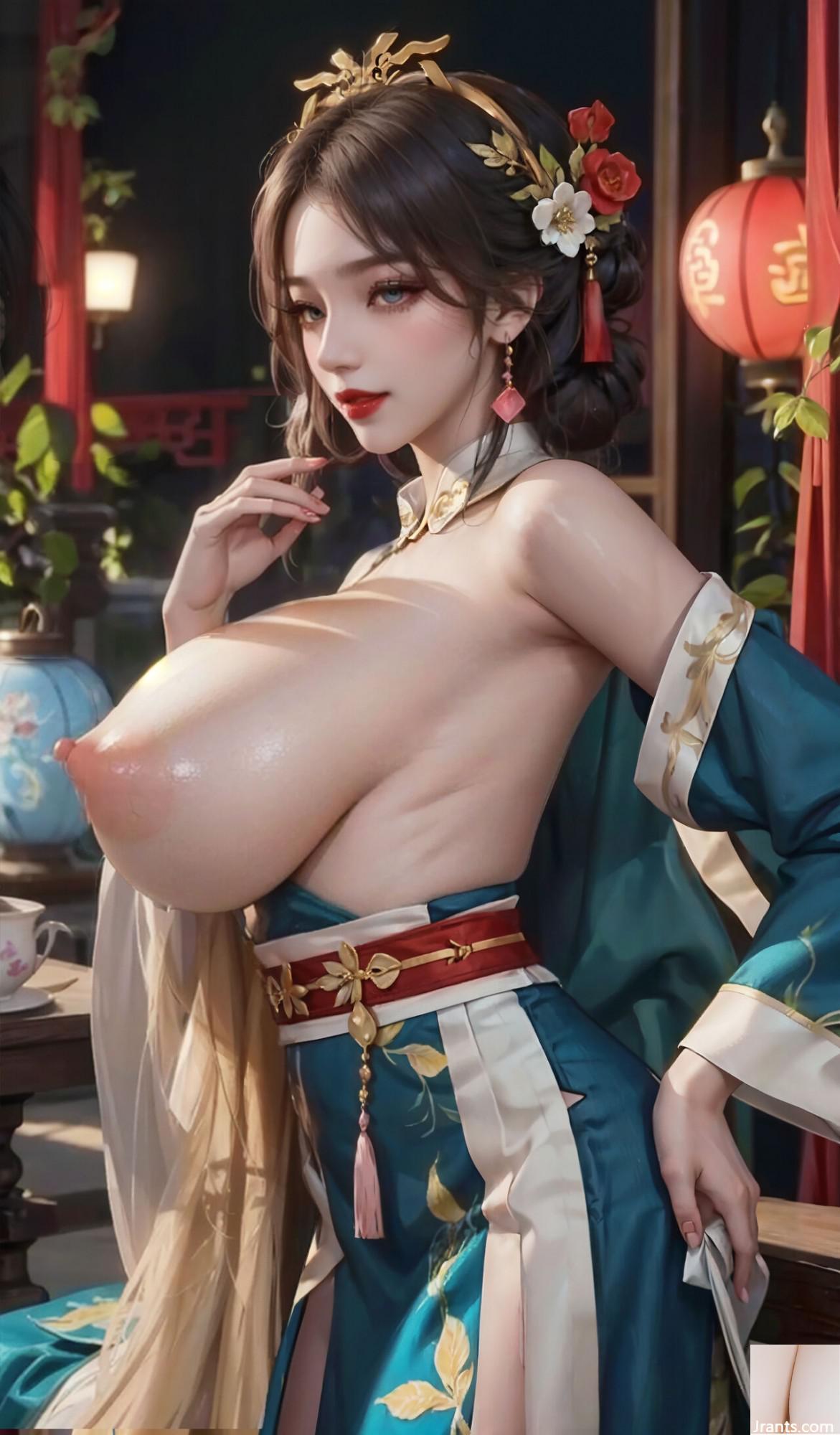 ★PATREON★ Watchboobs &#8211; Robe chinoise sexy