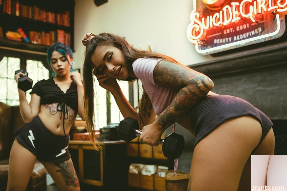 Suicide Girls) 29. Dezember 2024 – Fee + Samis – Workout Buddy To Lovers (44P)