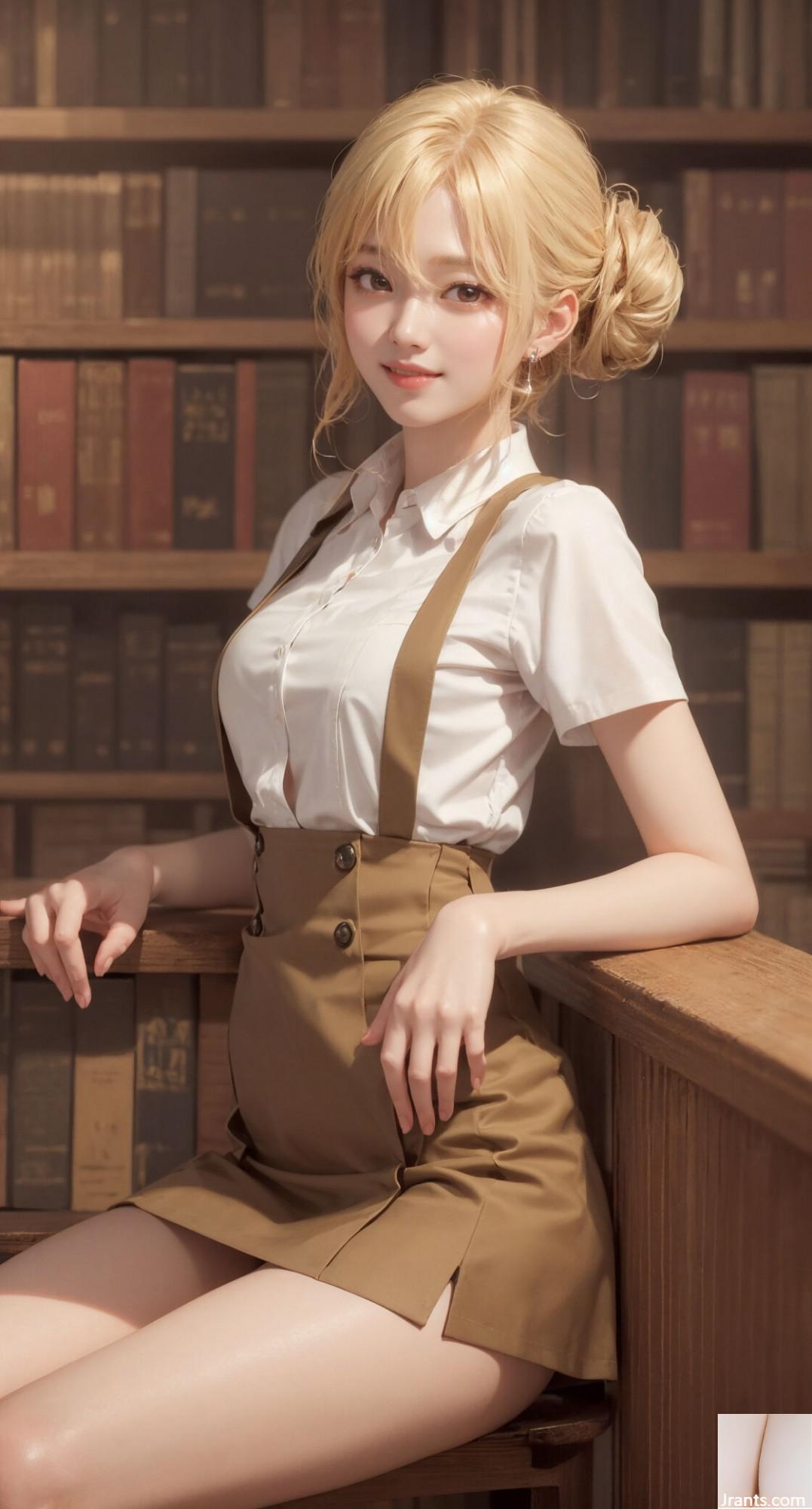 ★PATREON★ (KI in der virtuellen Realität) Mädchen mit süßer Uniform