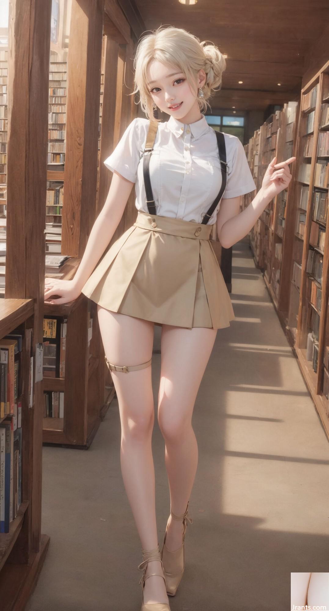 ★PATREON★ (KI in der virtuellen Realität) Mädchen mit süßer Uniform