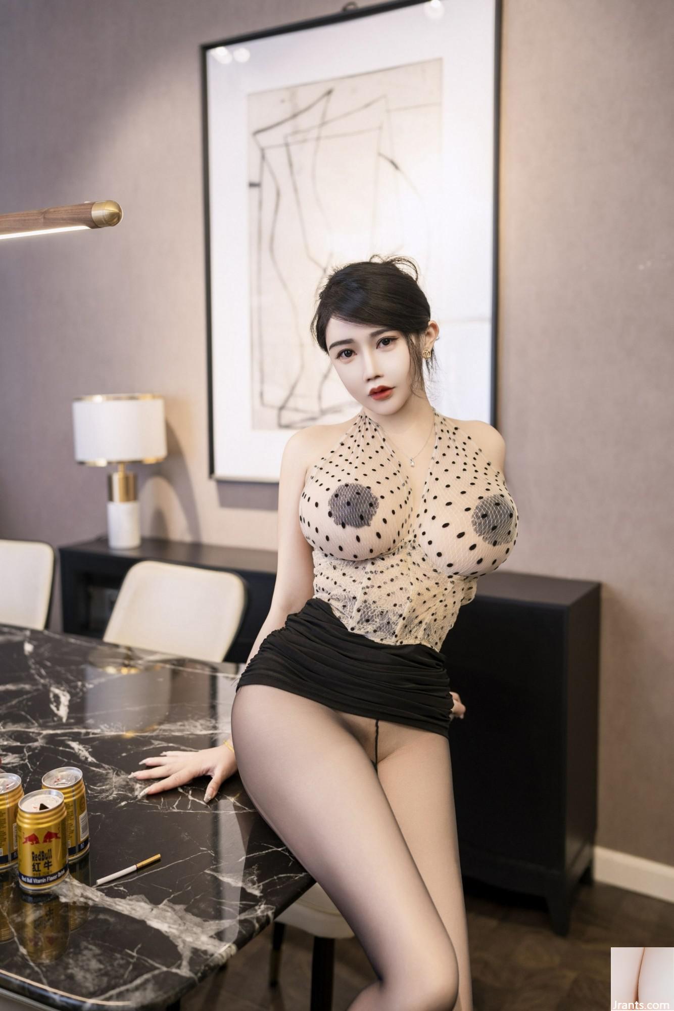 (XiuRen extra) XiuRen hermosa modelo Li Ruoxi «The Cook&#8217;s Tease» (96P)