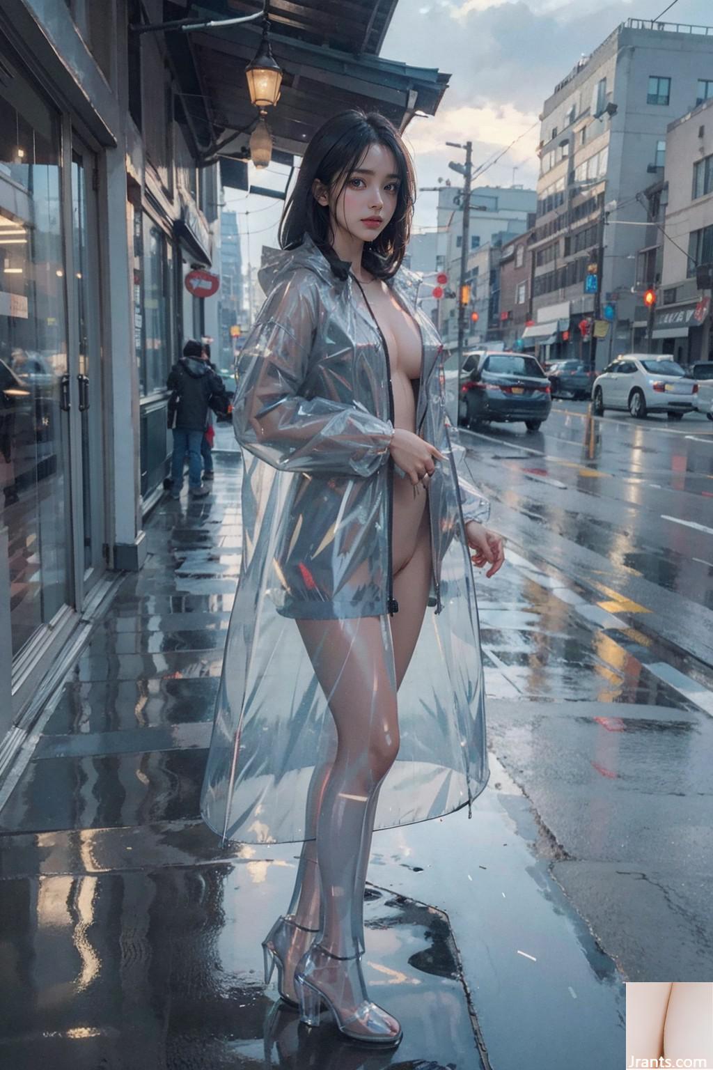 D*PATREON* (lFRETE) Robe transparente sur Metro