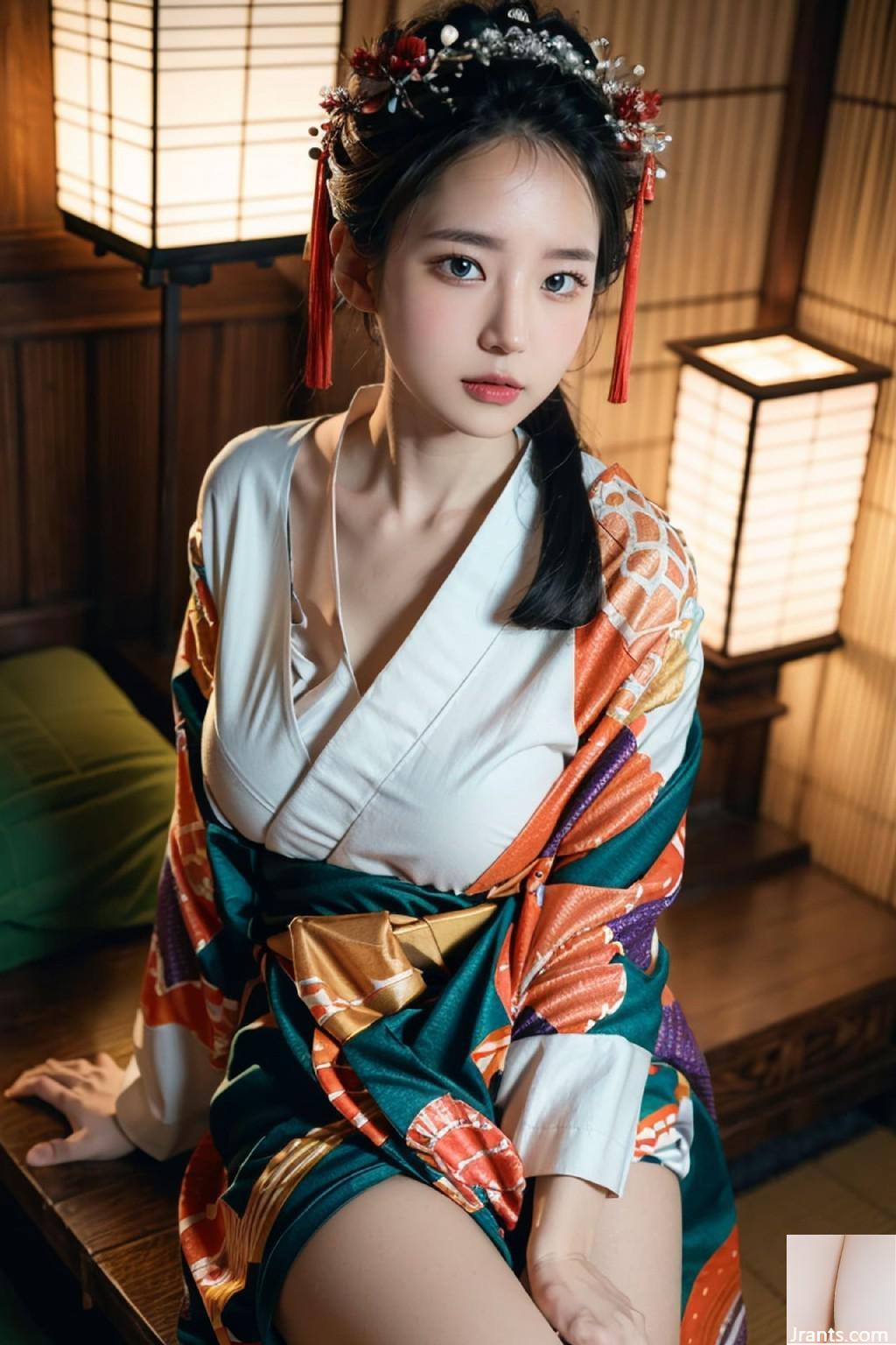 Bunter Kimono