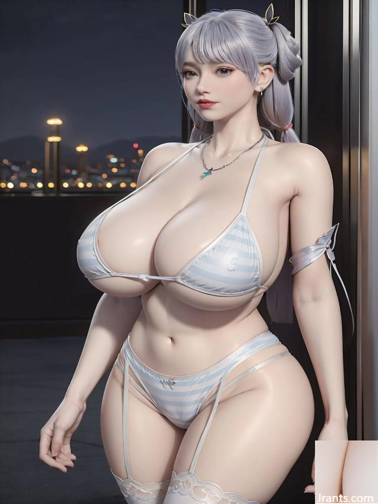 (Al généré) Dou Po Cang Wan Han Xue Bikini