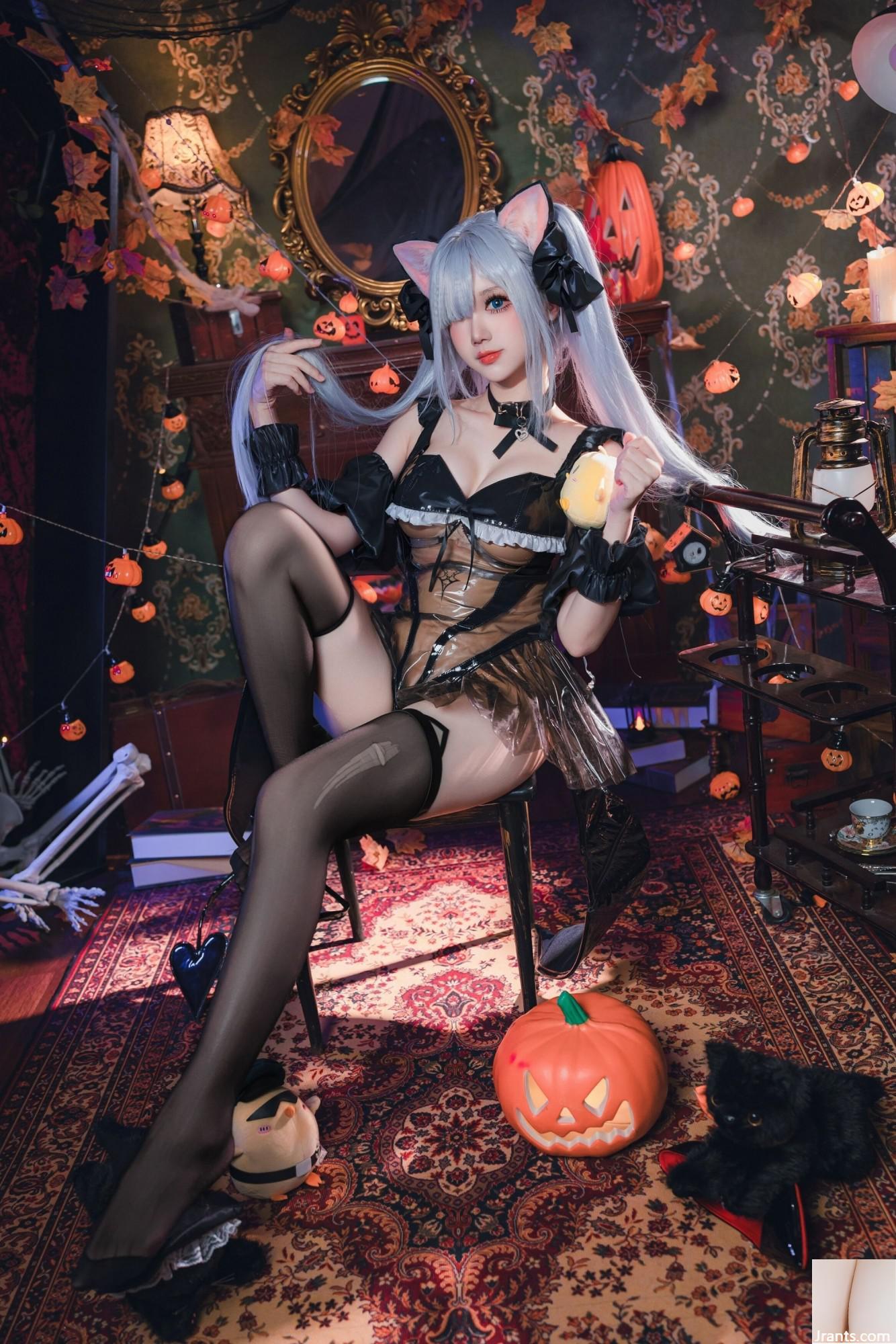 (Collection en ligne) Fille du bien-être Xue Qing Astra « Halloween Janus » exclusivité VIP (65P)