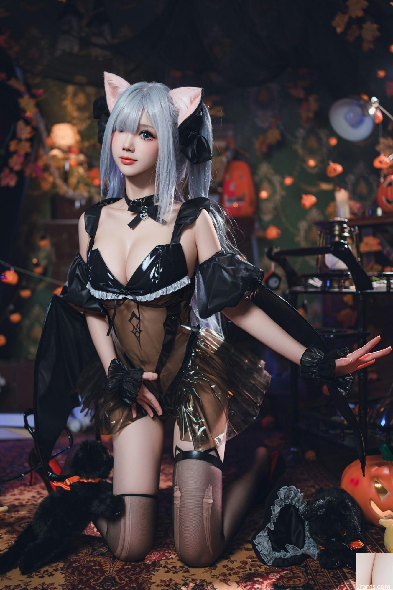 (Coleção online) Welfare girl Xue Qing Astra &#8220;Halloween Janus&#8221; VIP exclusivo (65P)