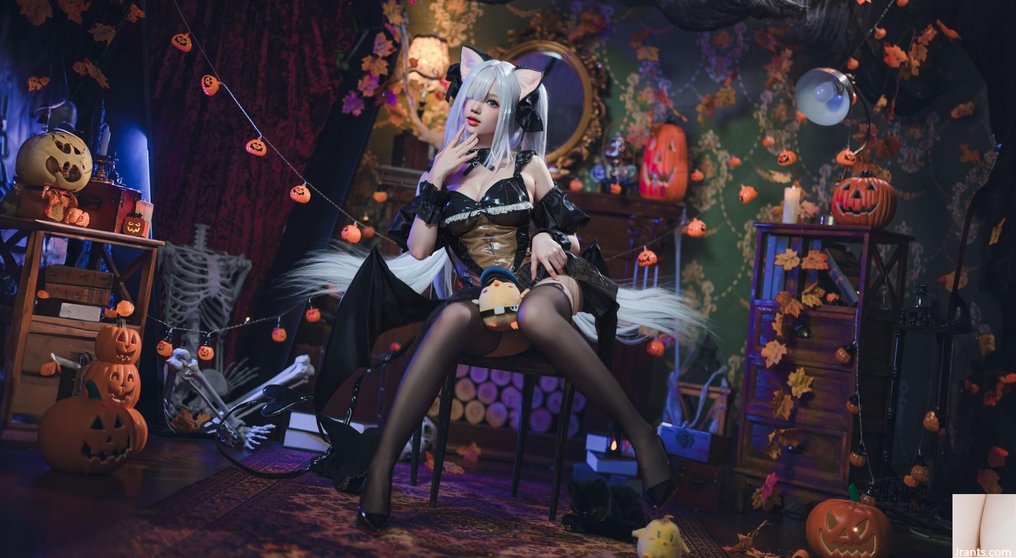 (Coleção online) Welfare girl Xue Qing Astra &#8220;Halloween Janus&#8221; VIP exclusivo (65P)