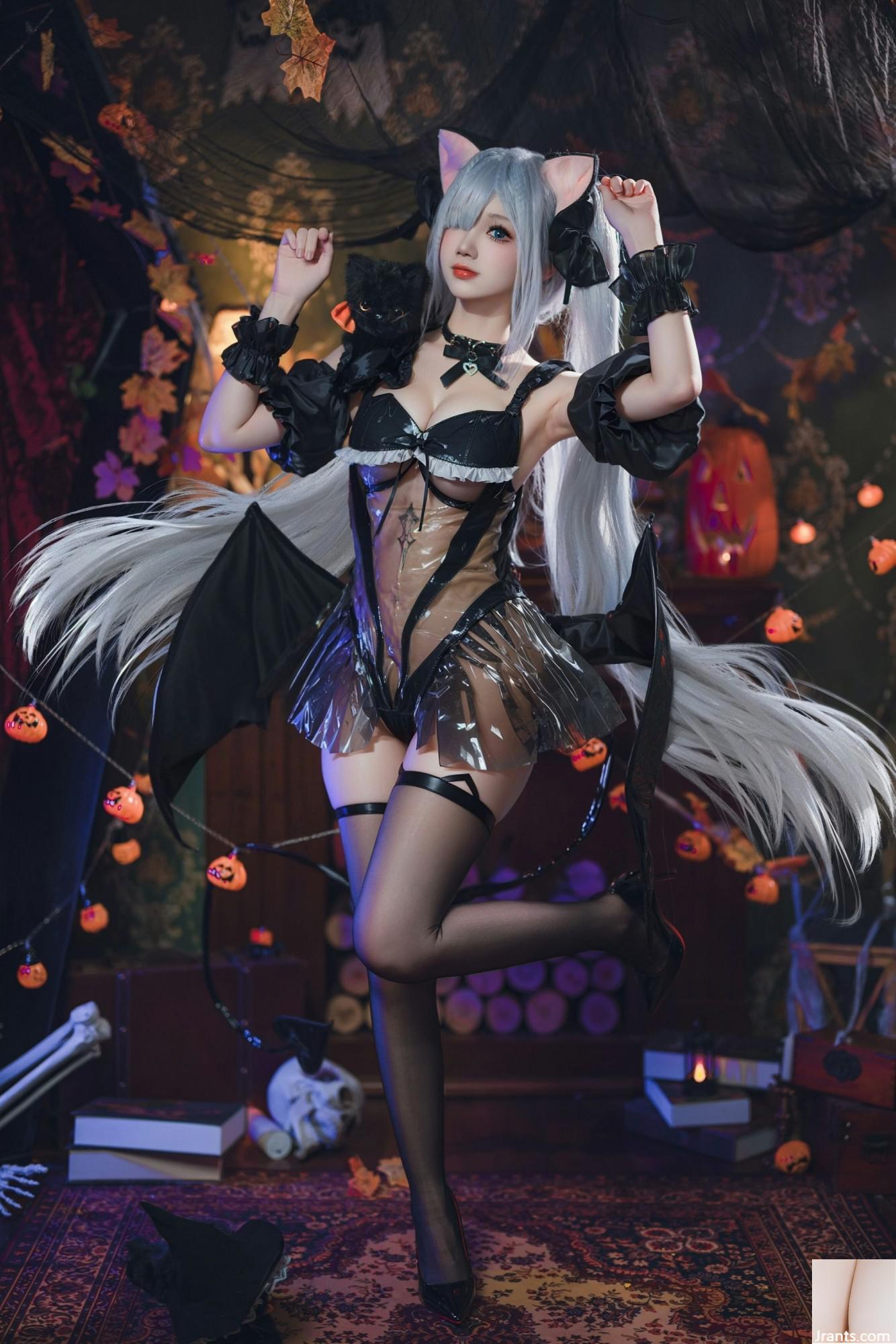 (Coleção online) Welfare girl Xue Qing Astra &#8220;Halloween Janus&#8221; VIP exclusivo (65P)