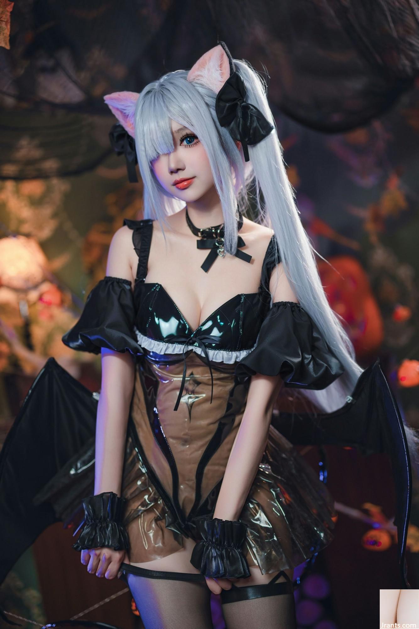 (Coleção online) Welfare girl Xue Qing Astra &#8220;Halloween Janus&#8221; VIP exclusivo (65P)