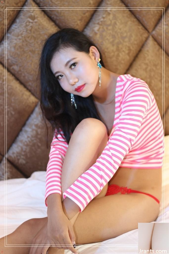 တရုတ်မော်ဒယ်လ် စုစည်းမှု) Sexy အလှမယ် Shirley အသေးစား သီးသန့်ရိုက်ကူးမှု (82P)