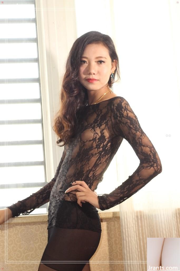 တရုတ်မော်ဒယ်လ် စုစည်းမှု) Sexy အလှမယ် Shirley အသေးစား သီးသန့်ရိုက်ကူးမှု (82P)