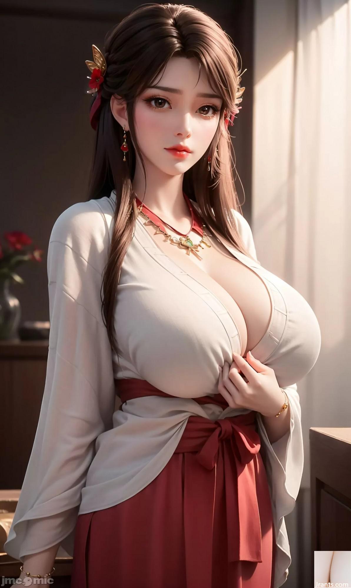 Al generiert) Perfect World Huo Luer Big Breasts