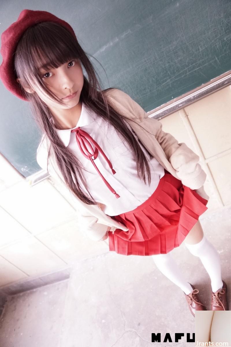 (Mafuuu) Lolita Shenli Board True Winter Klassenzimmer rotes Wasser K Sir Simpan Socken (112p)