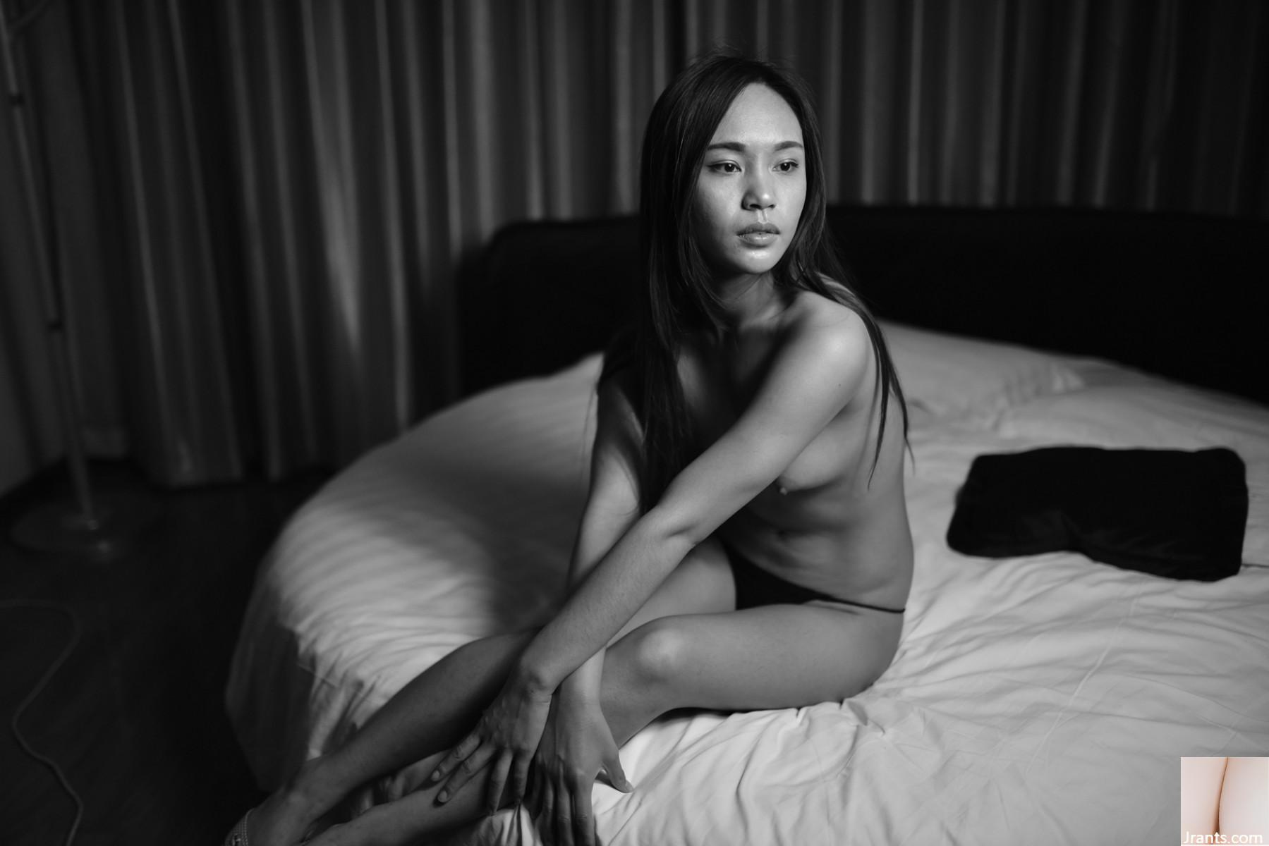 (Série de modelos chineses) A ​​bela foto privada do frio e arrogante modelo Xiao Ji (60p)