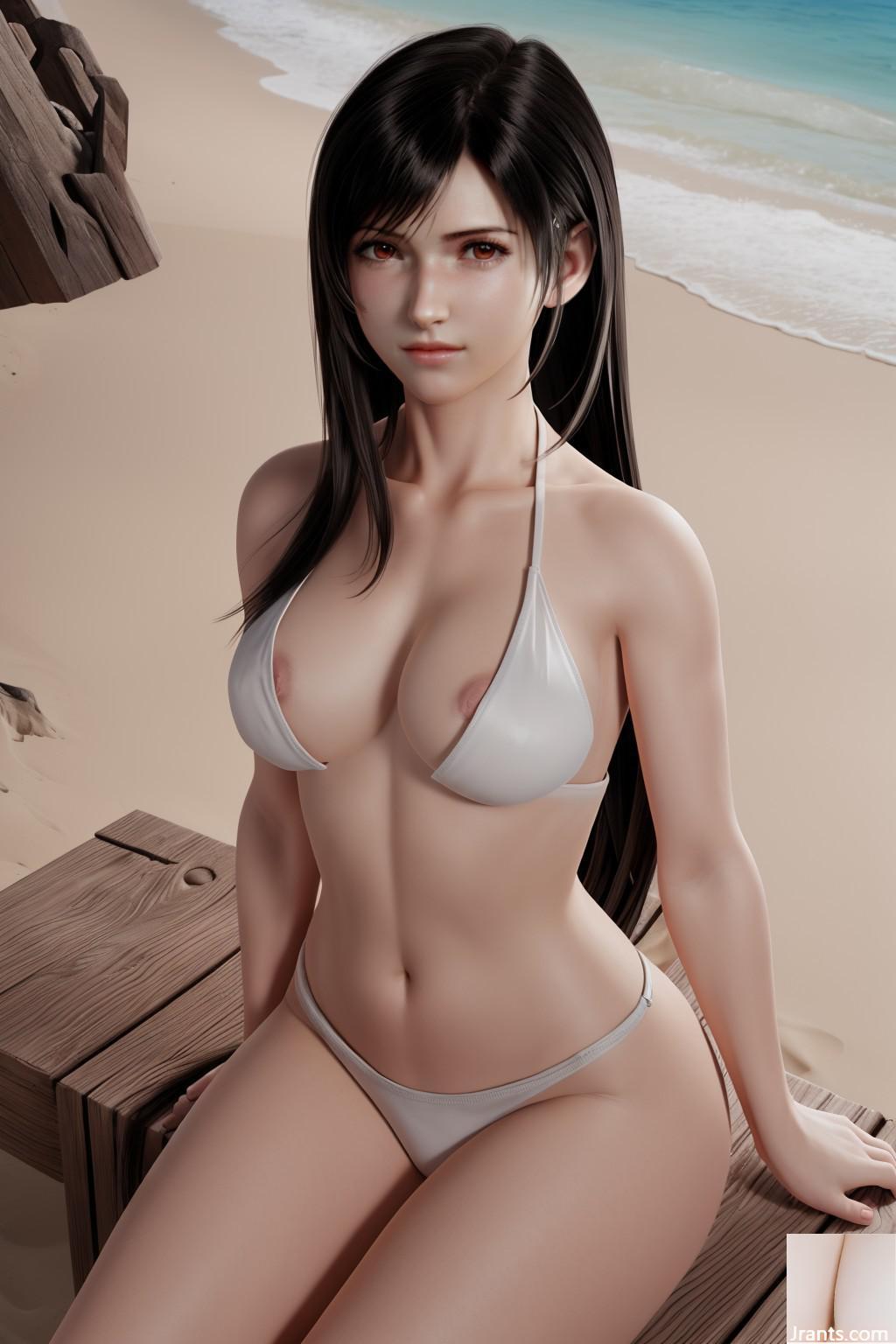 Tifa em roupas íntimas-4