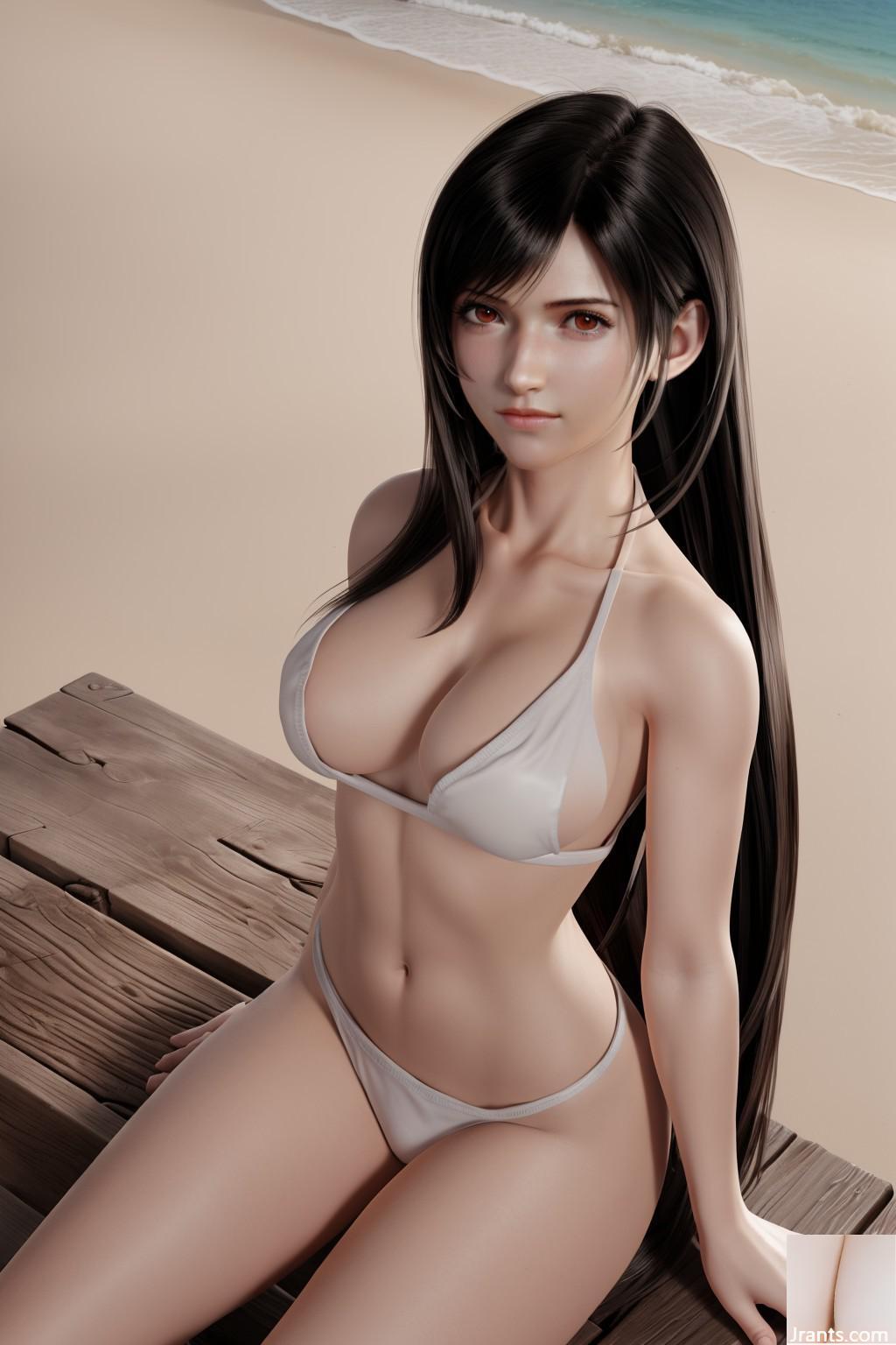 Tifa em roupas íntimas-4