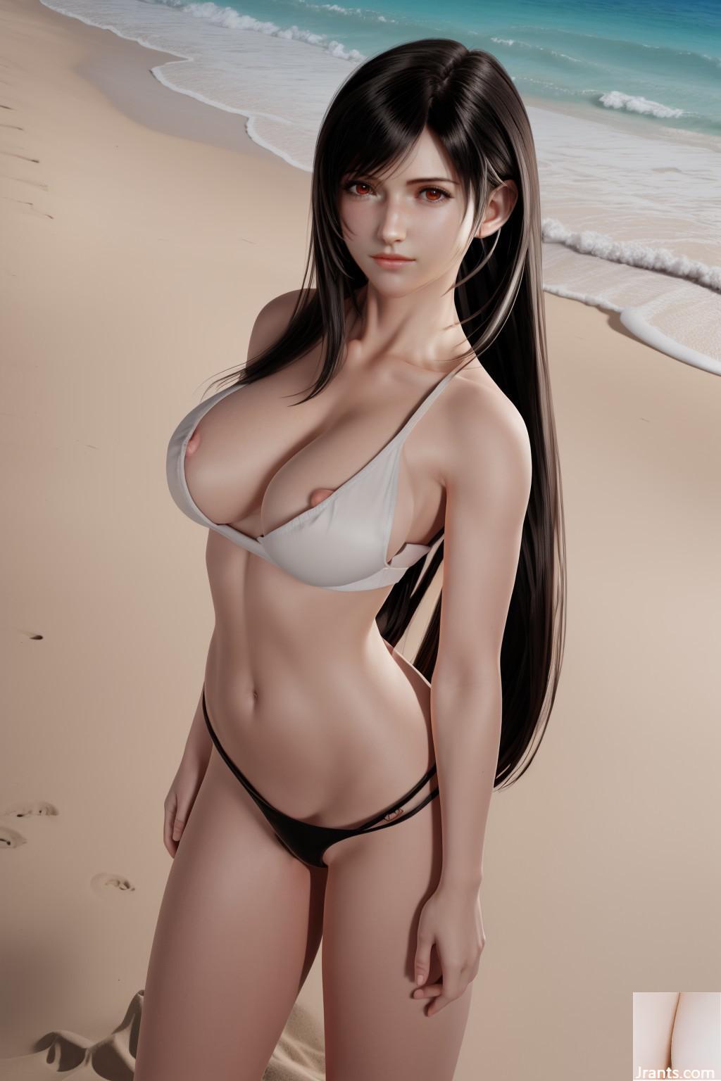 Tifa em roupas íntimas-3