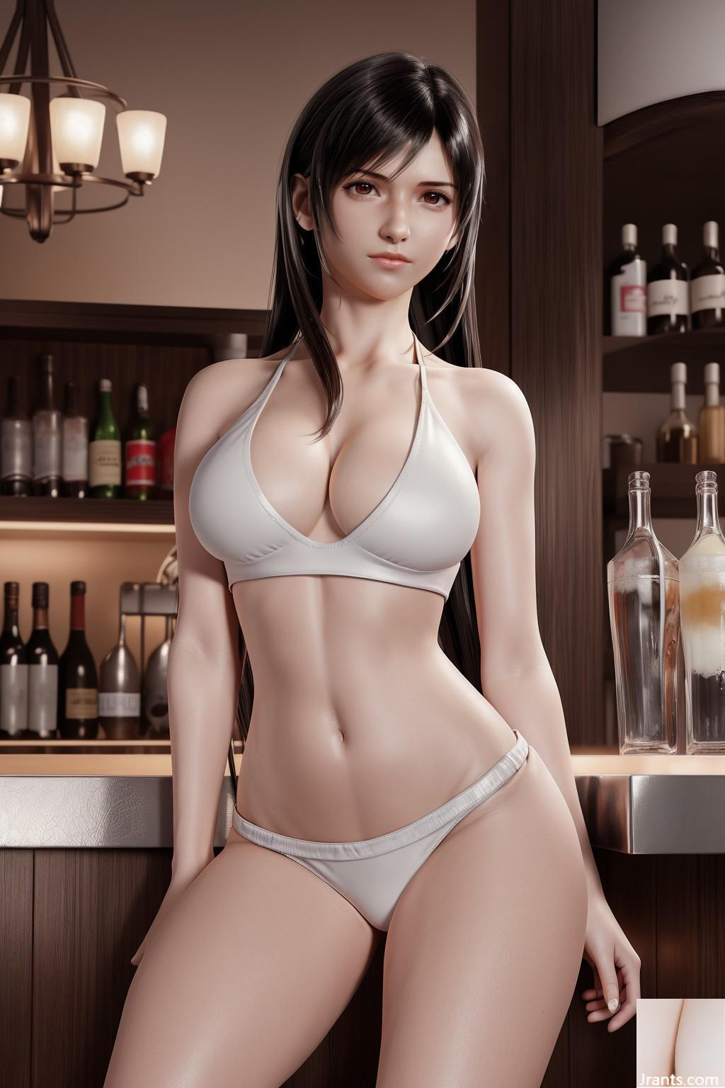 Tifa em roupas íntimas-1