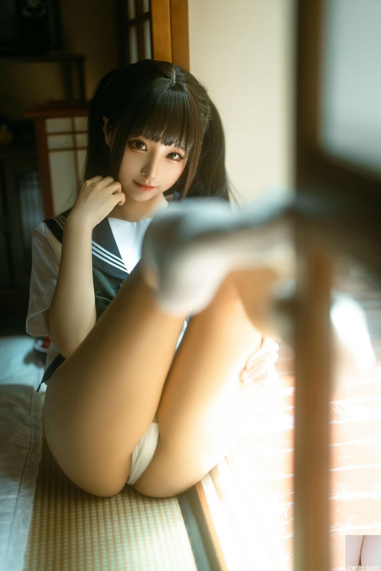 မိုက်မဲ Momo-Home Schoolgirl (21P)