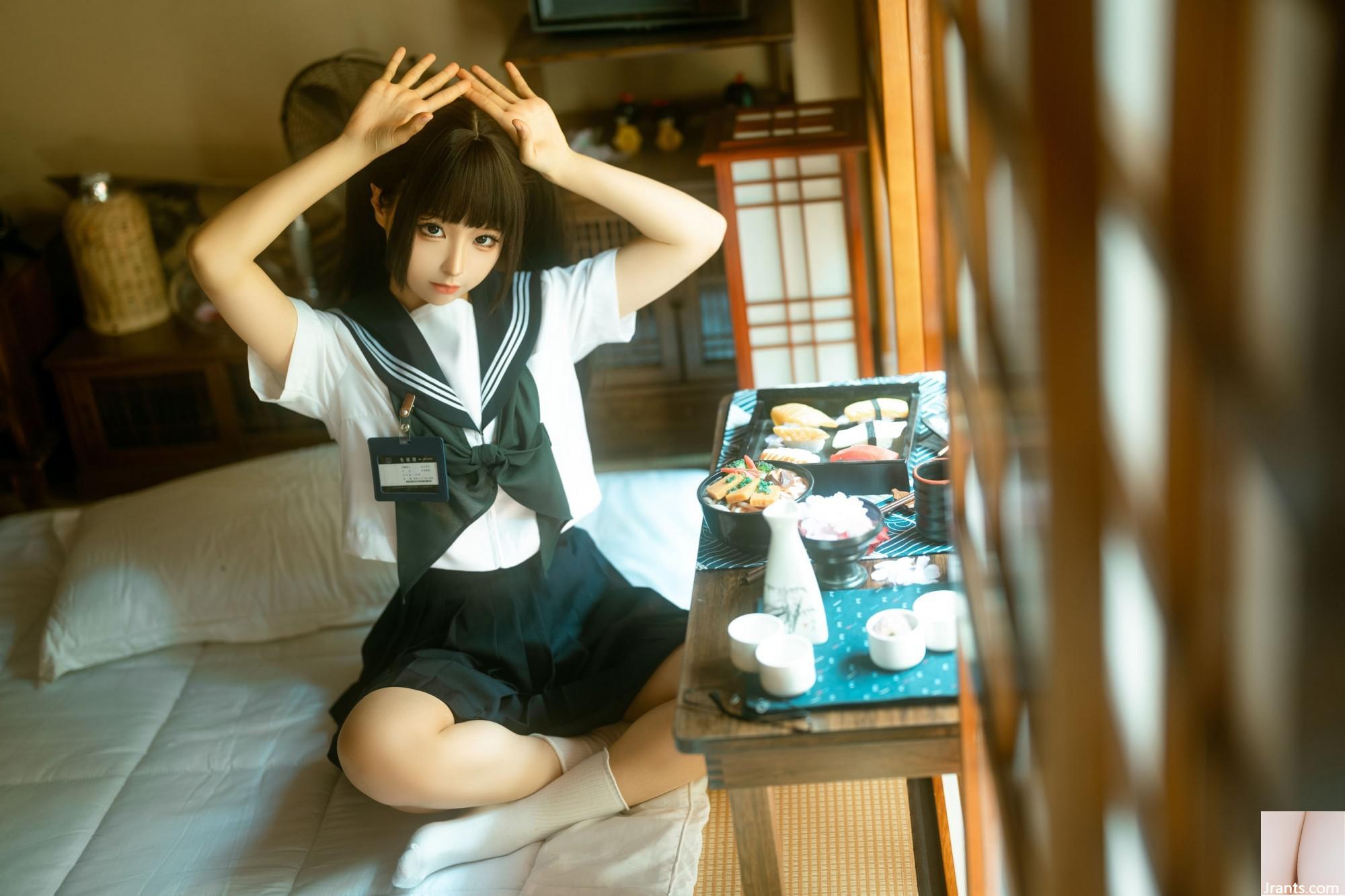 မိုက်မဲ Momo-Home Schoolgirl (21P)