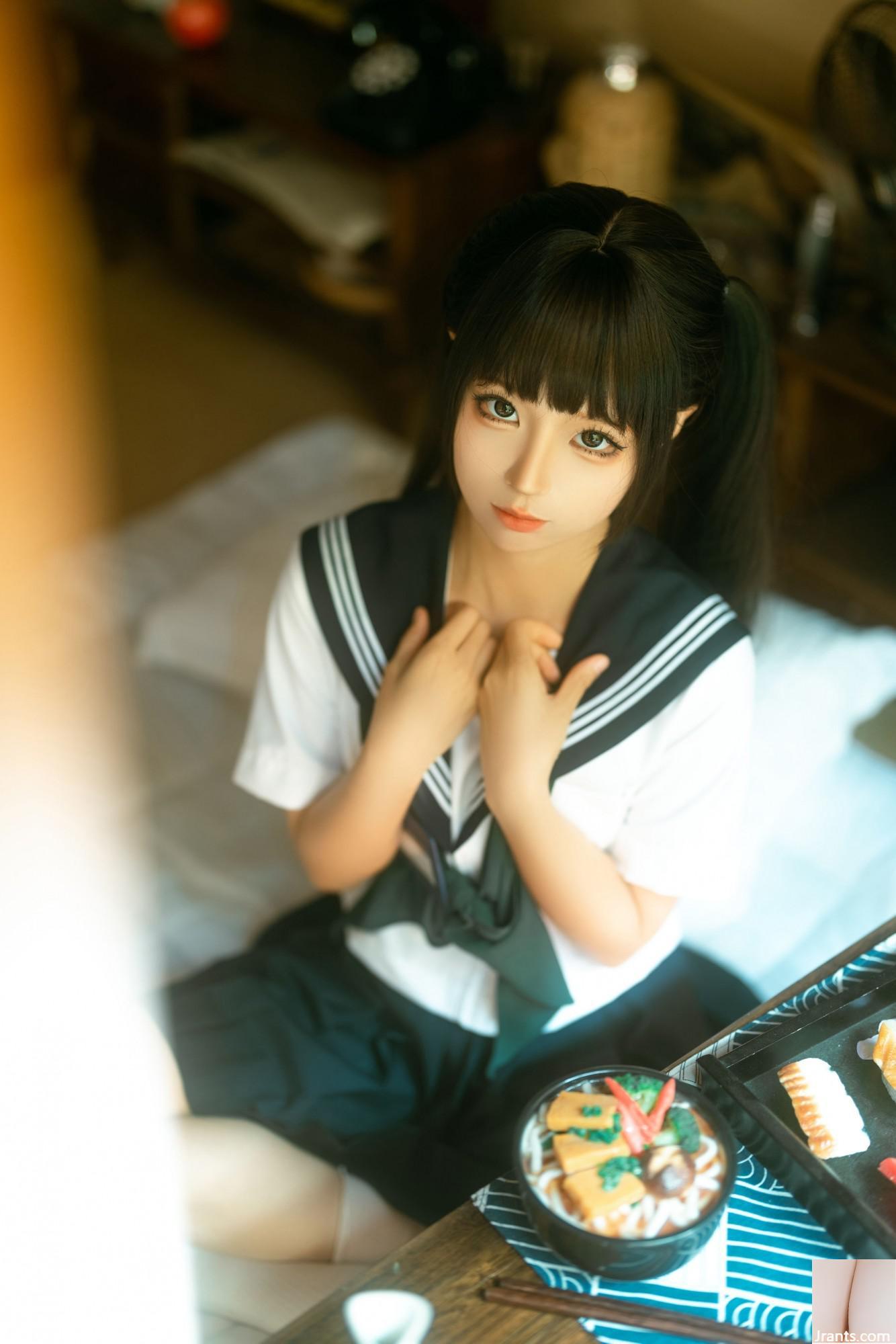 မိုက်မဲ Momo-Home Schoolgirl (21P)