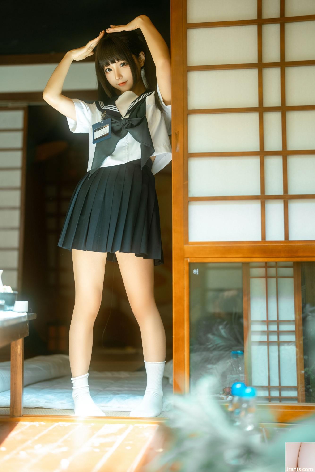 မိုက်မဲ Momo-Home Schoolgirl (21P)