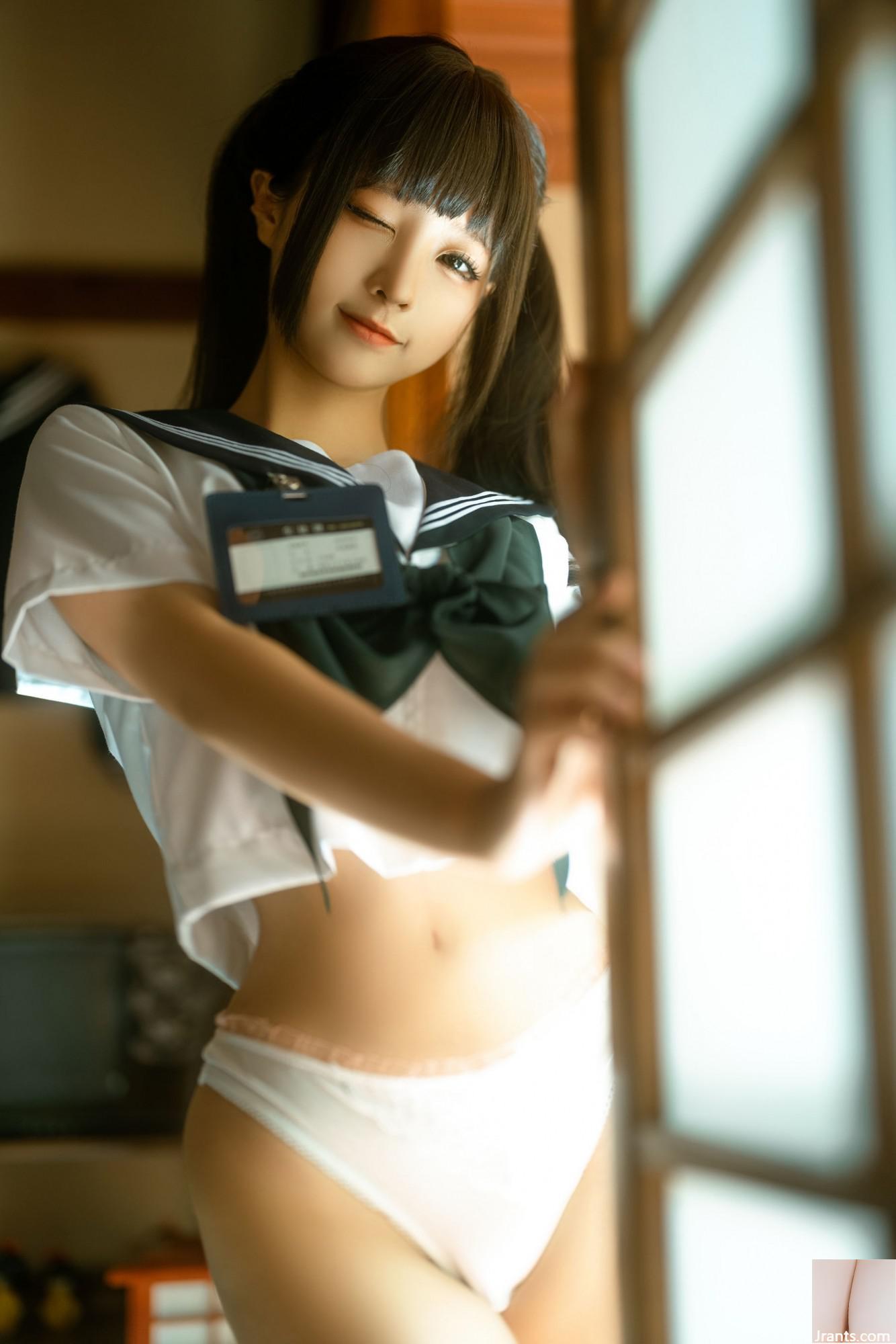 မိုက်မဲ Momo-Home Schoolgirl (21P)