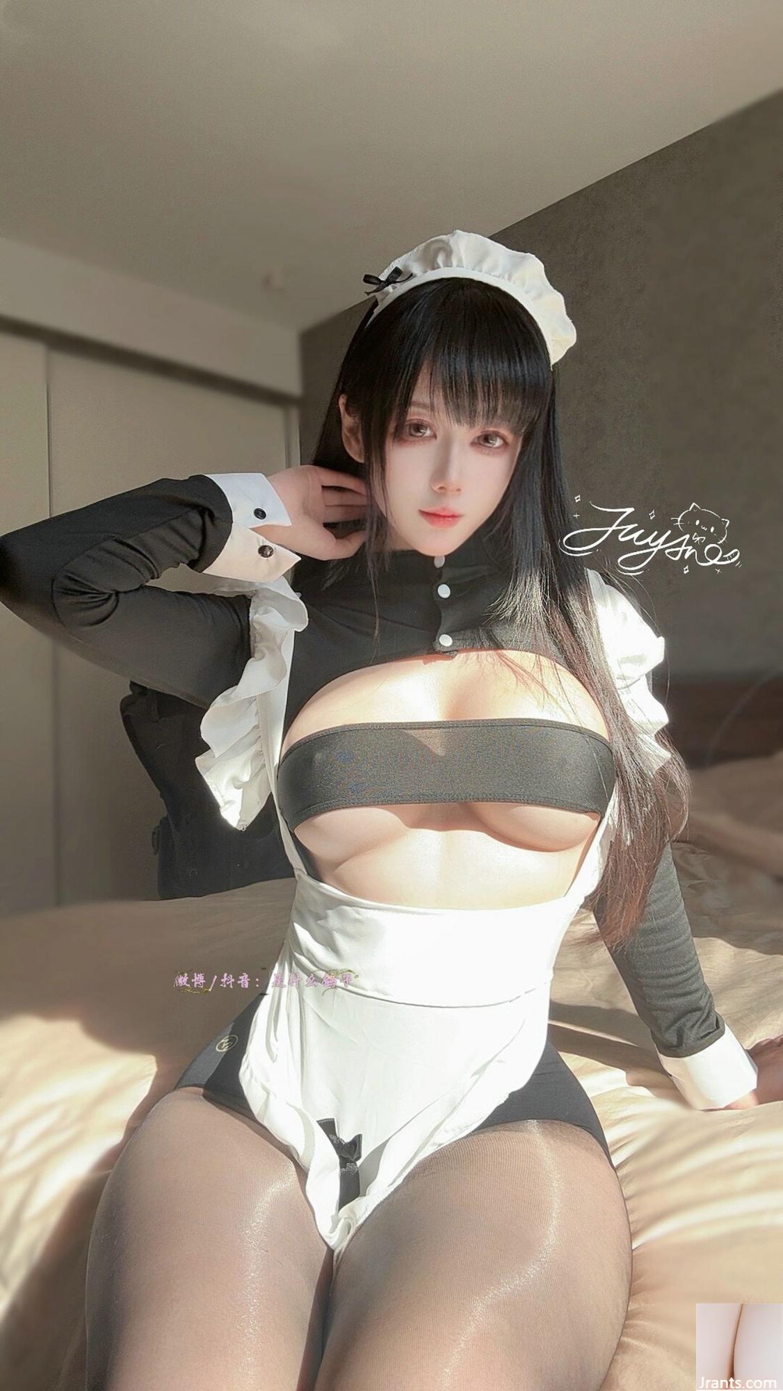 ((مجموعه آنلاین) دختر رفاهی Jiuyan &#8220;Maid Maid&#8221; VIP Exclusive (37p)