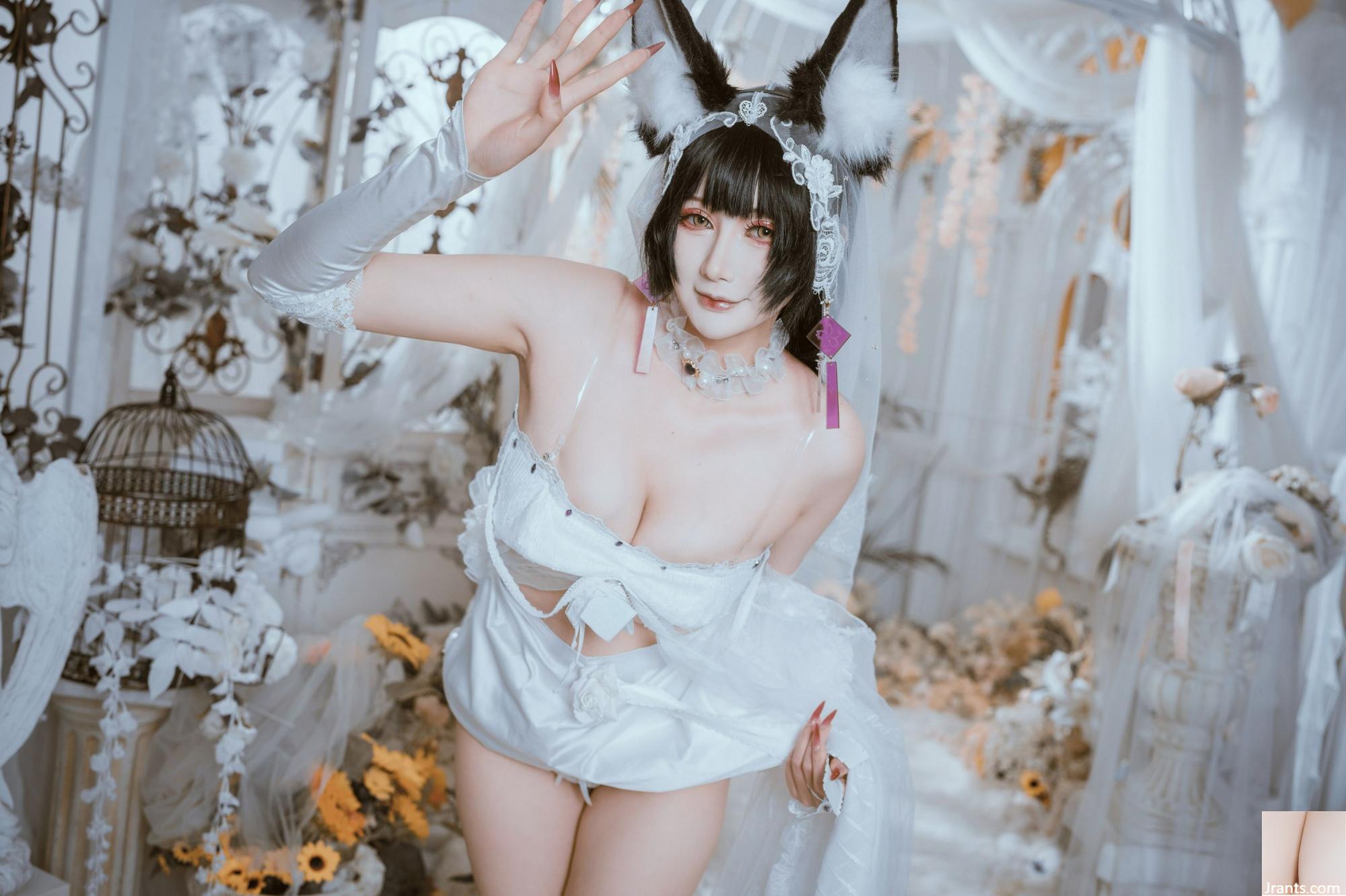 (Collezione online)  Welfare Girl Rabbit Pangpang Min &#8220;Mushashi Flower Marriage&#8221; VIP Exclusive (43p)