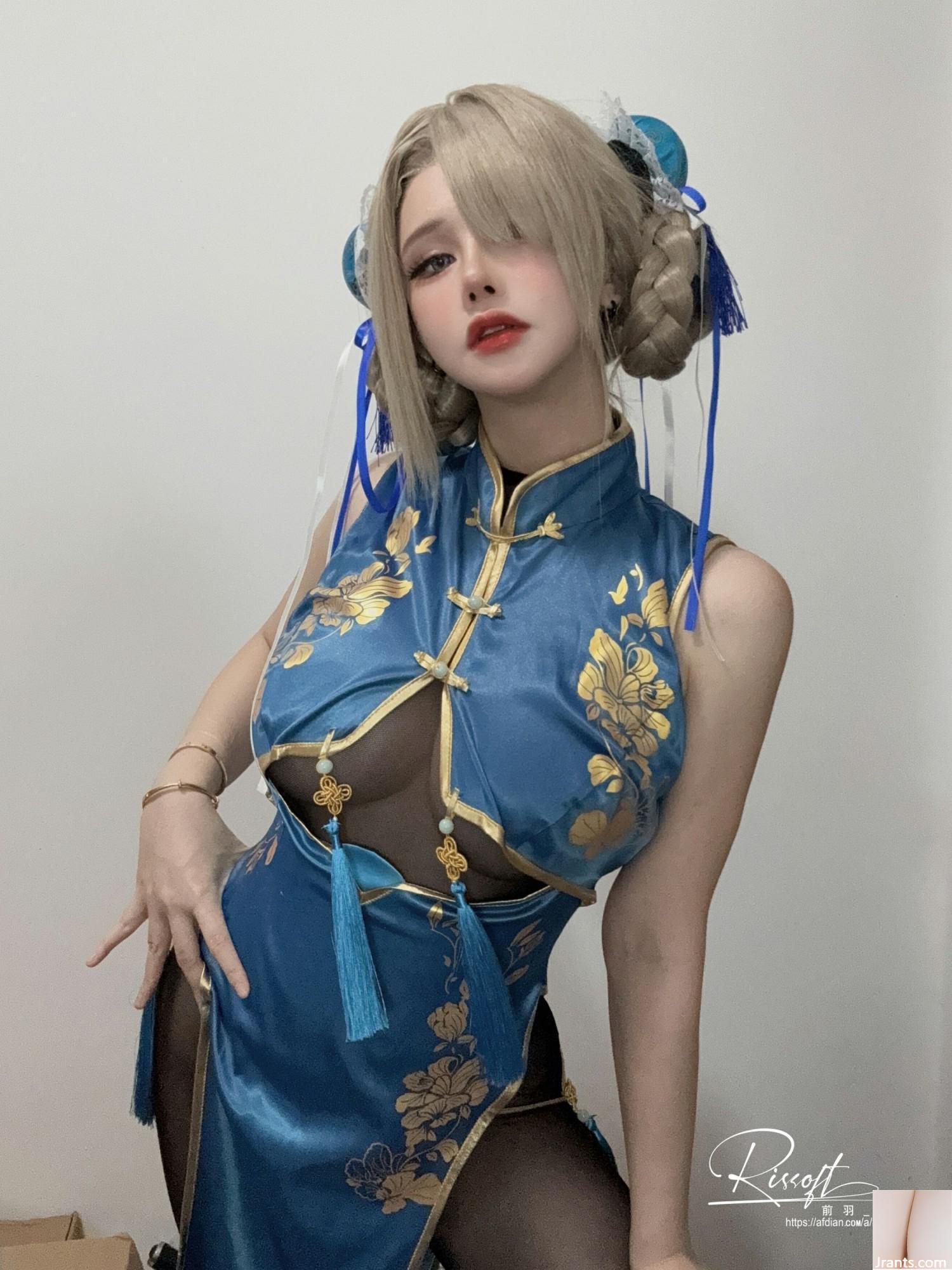 (Coleção na Internet) Garota do bem -estar Maeha &#8220;Ashina Fanren Cheongsam&#8221; VIP Exclusive (58p)