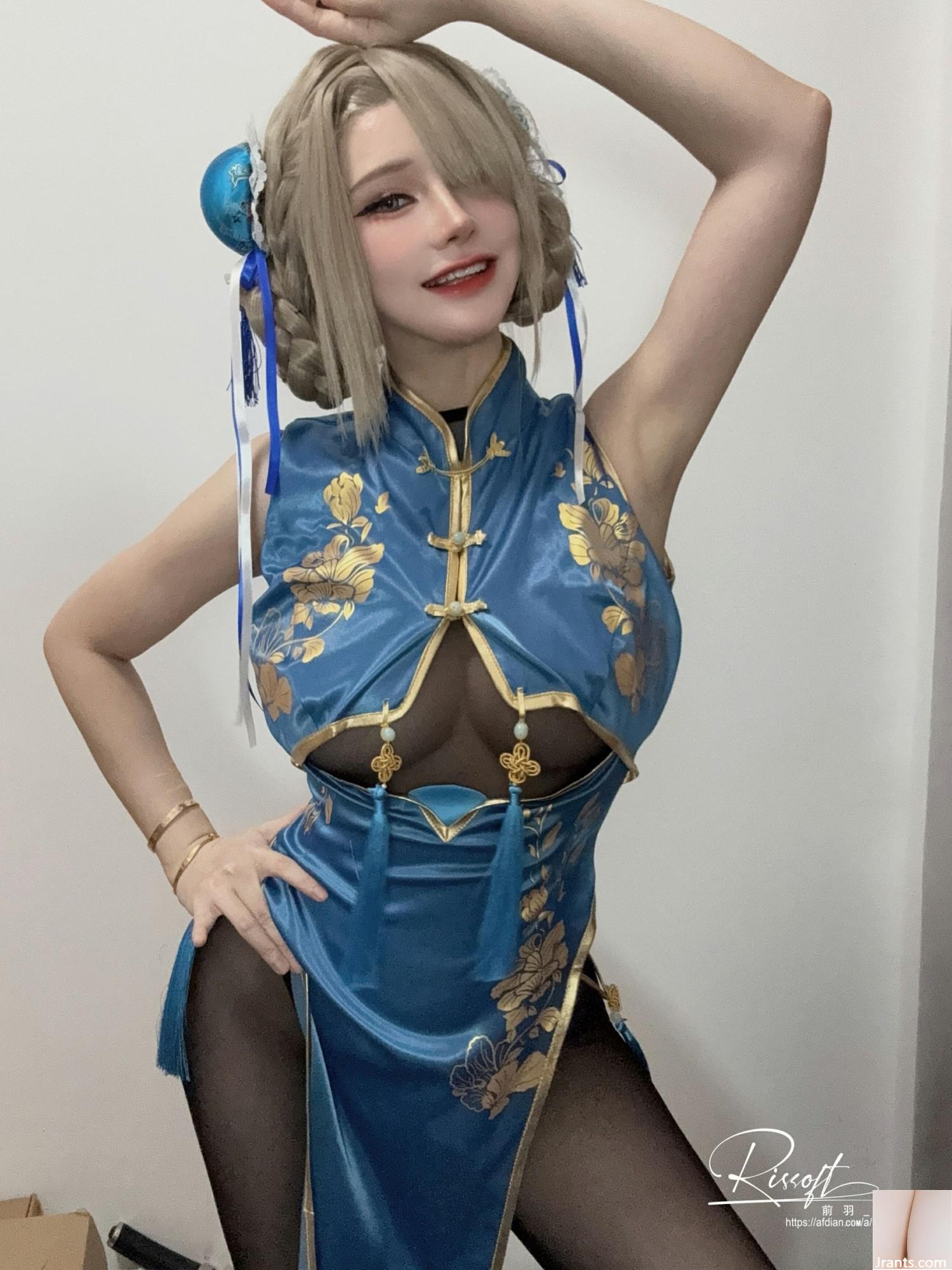 (Coleção na Internet) Garota do bem -estar Maeha &#8220;Ashina Fanren Cheongsam&#8221; VIP Exclusive (58p)