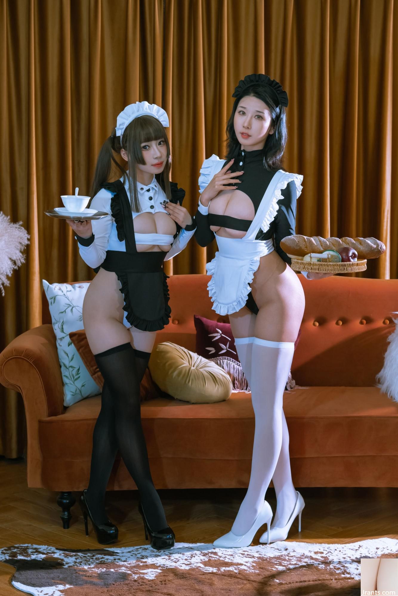 Yunxixi &#8211; Milk Taotao Double Maid (55p)