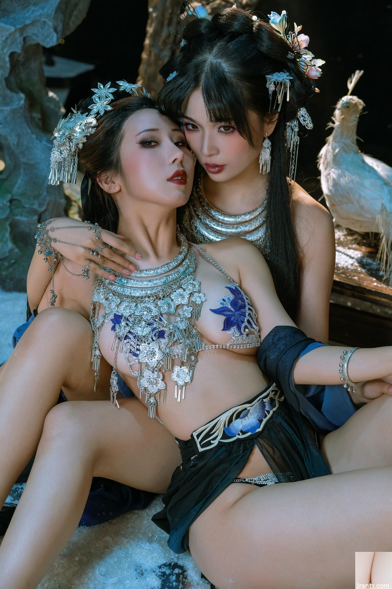 Milk Taotao &#038; Xuan Xiacian Xiao Xiao Xiao Senior အစ်မ &#8211; Miaojiang Girl (24P)