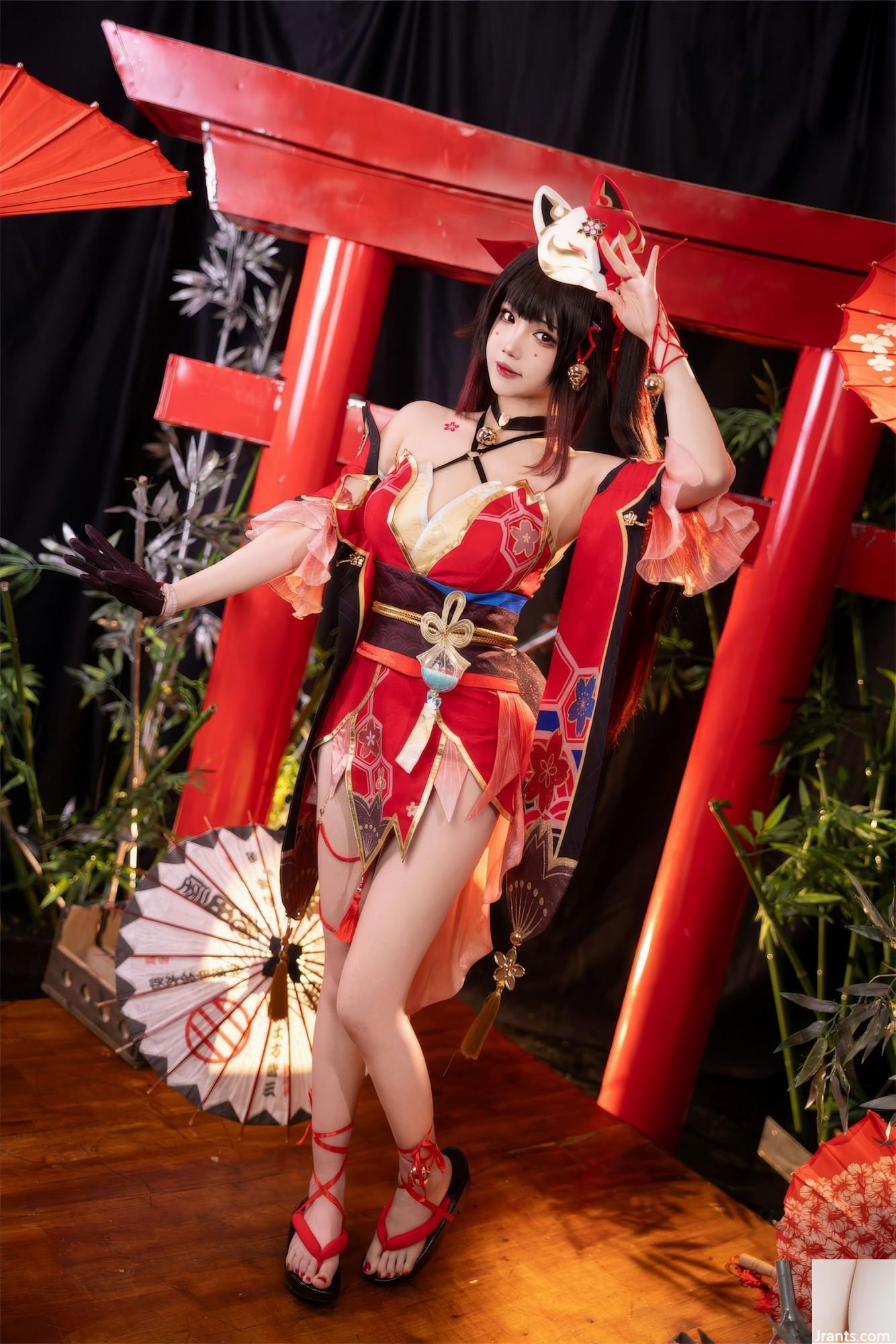 (Collezione online)  Welfare Girl XUE Qing Qing Astra &#8220;Fireworks Railway&#8221; VIP esclusiva (81p)