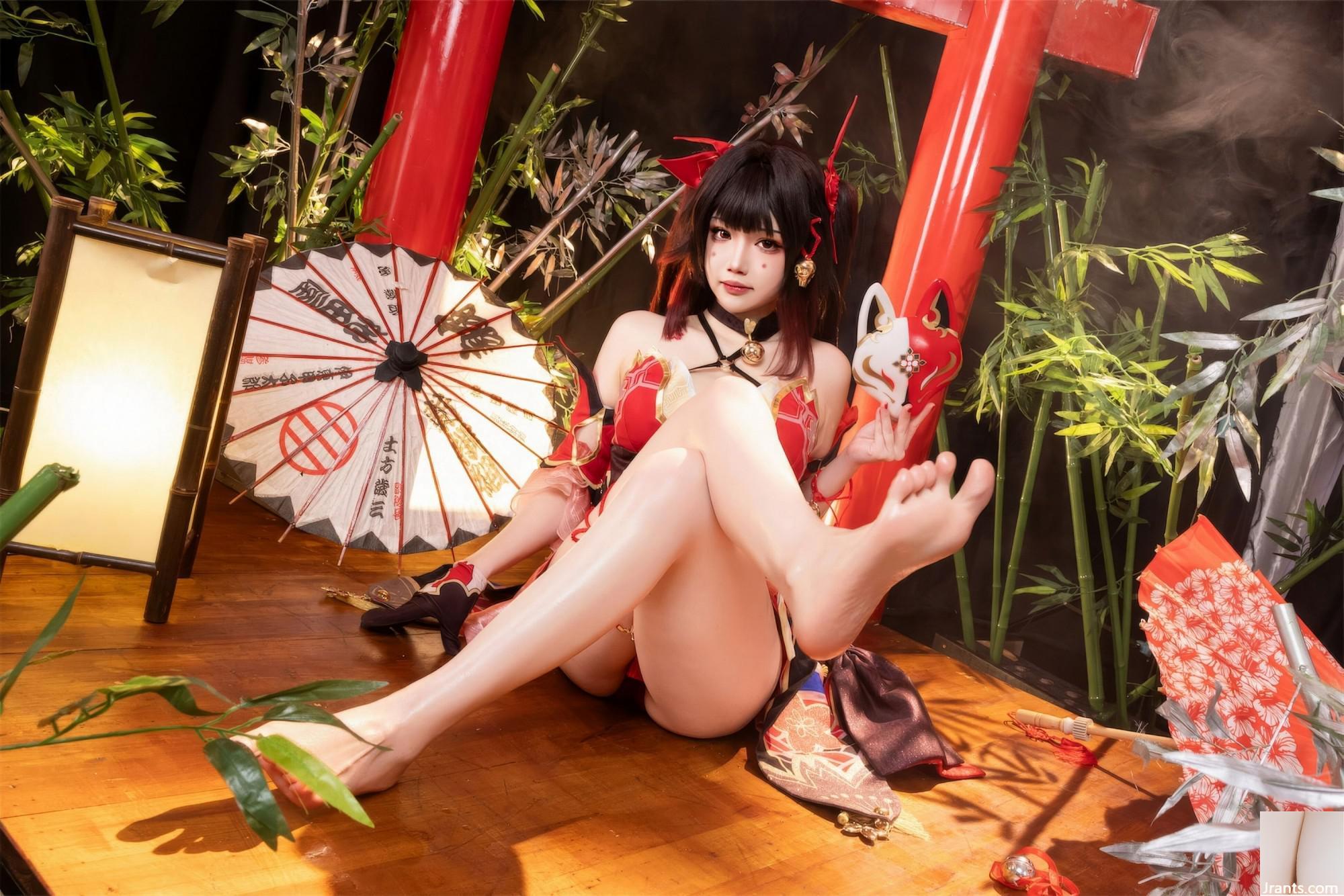 (Collezione online)  Welfare Girl XUE Qing Qing Astra &#8220;Fireworks Railway&#8221; VIP esclusiva (81p)