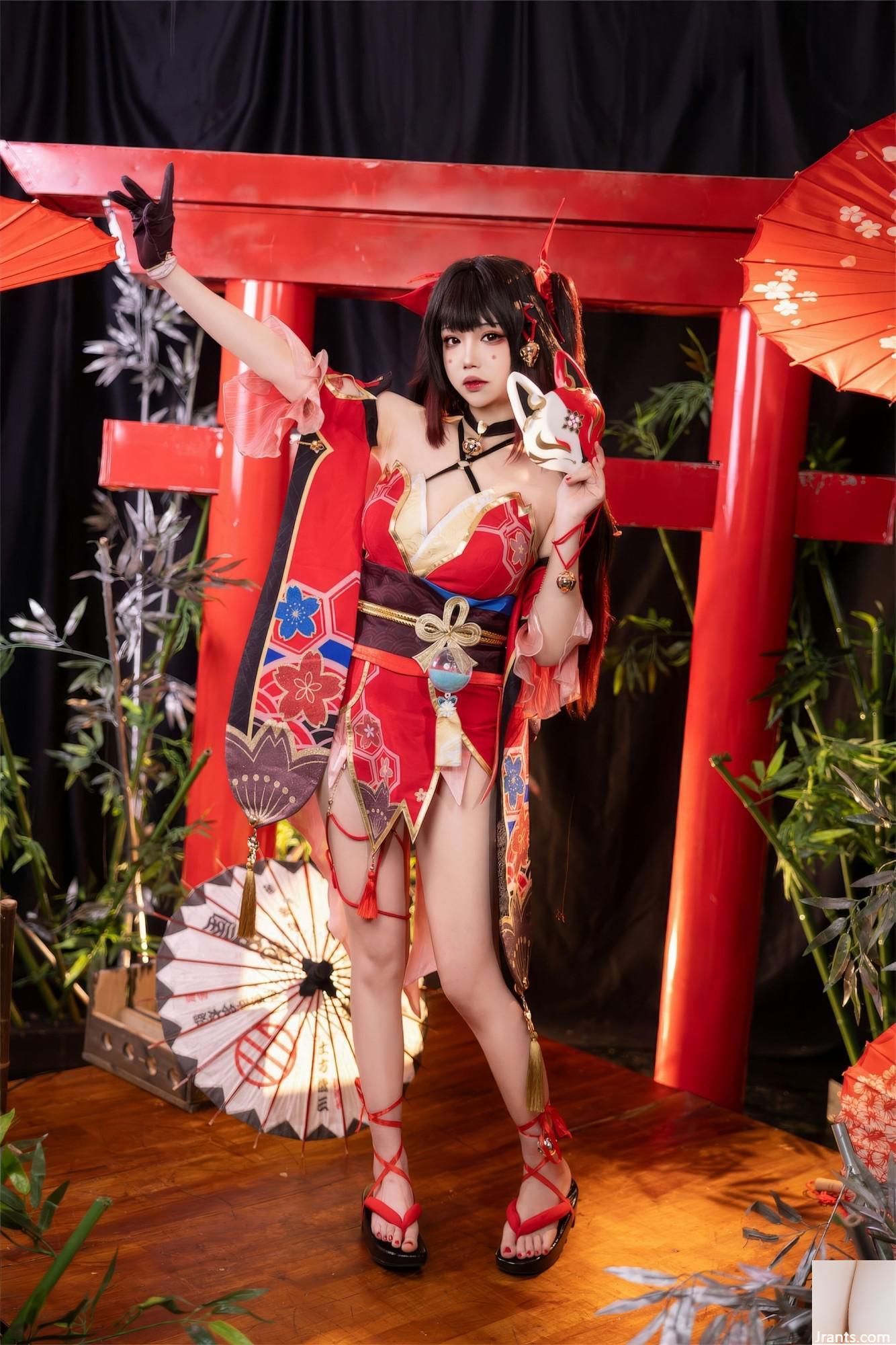 (Collezione online)  Welfare Girl XUE Qing Qing Astra &#8220;Fireworks Railway&#8221; VIP esclusiva (81p)