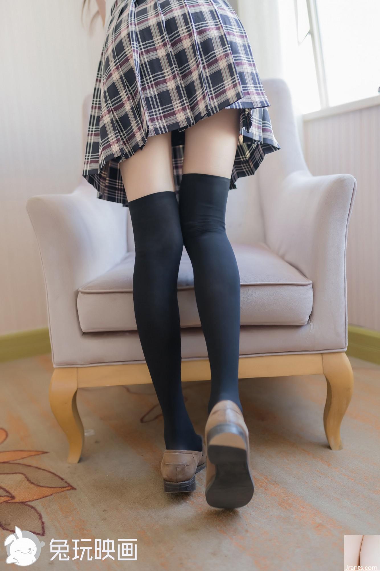 (Rabbit Play Movie) &#8211; Student Skirt Black Stockings Absolute Field (40p)