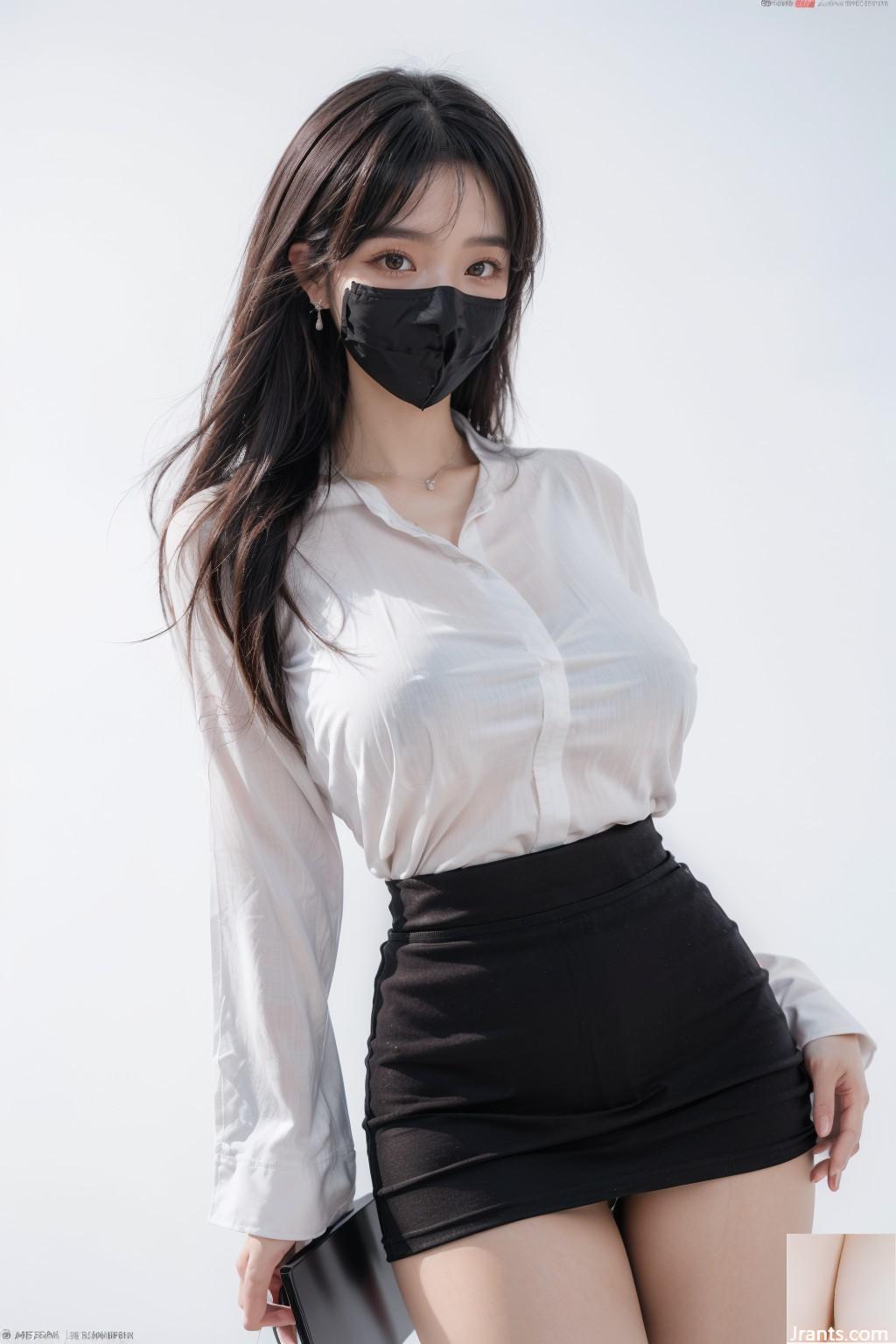 ★ Patreon ★ (Kaiysx) ragazza con maschera nera 1