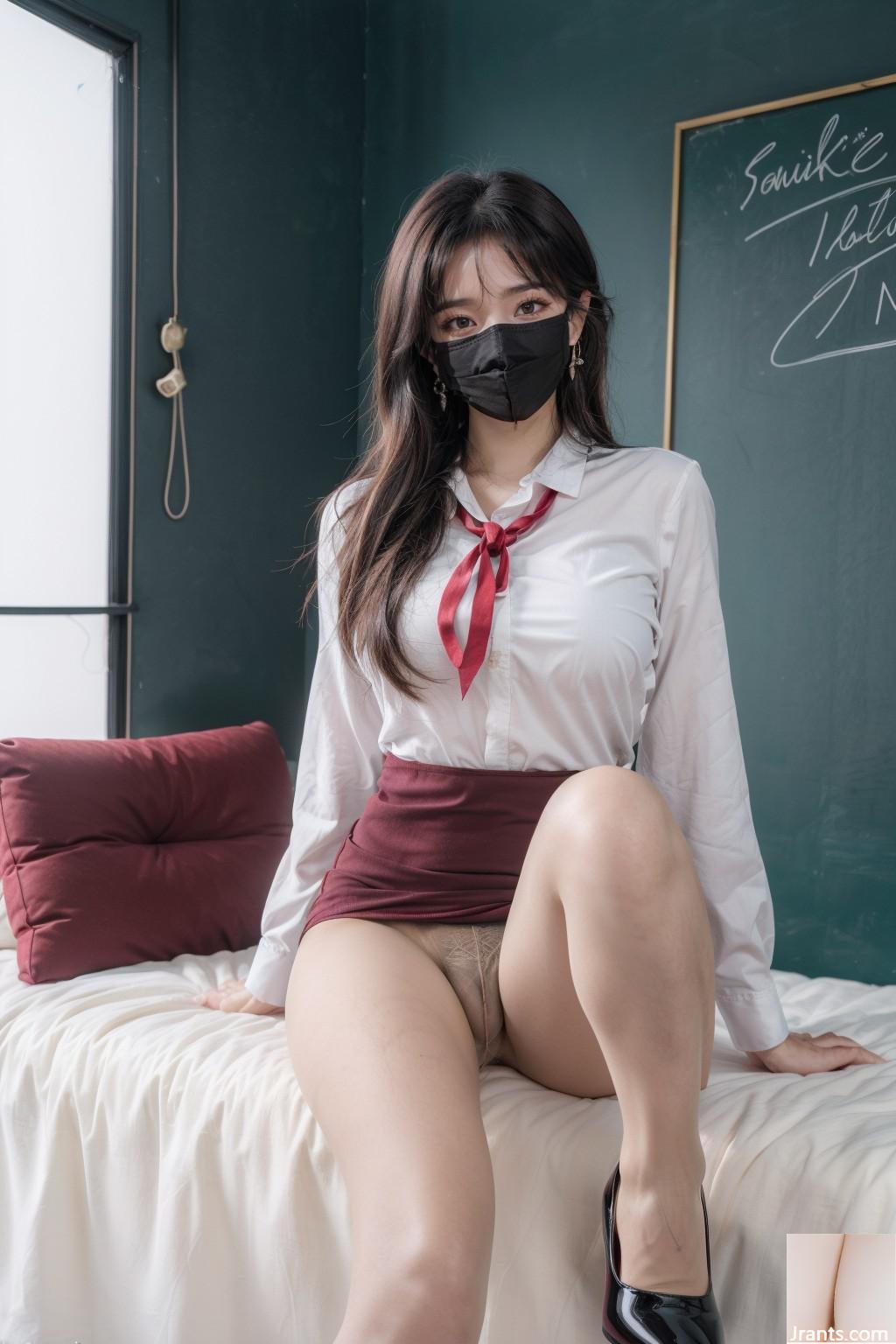 ★ Patreon ★ (Kaiysx) ragazza con una maschera nera 2