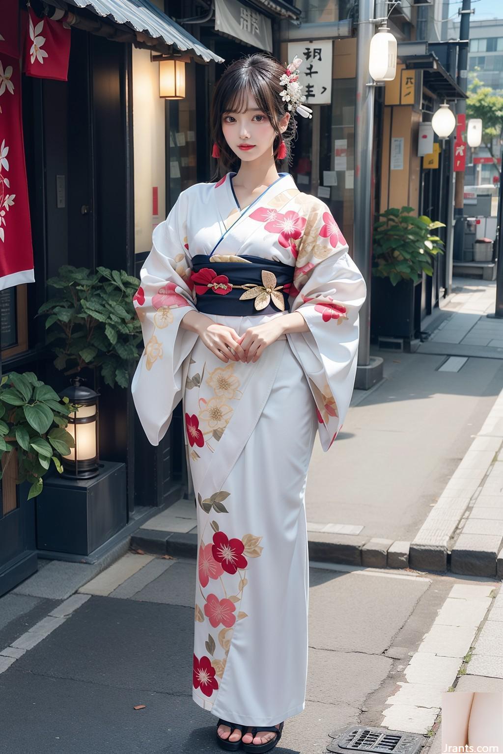 سنة جديدة سعيدة (عارية مع حقوق الطبع والنشر _japan_kimono_nude)