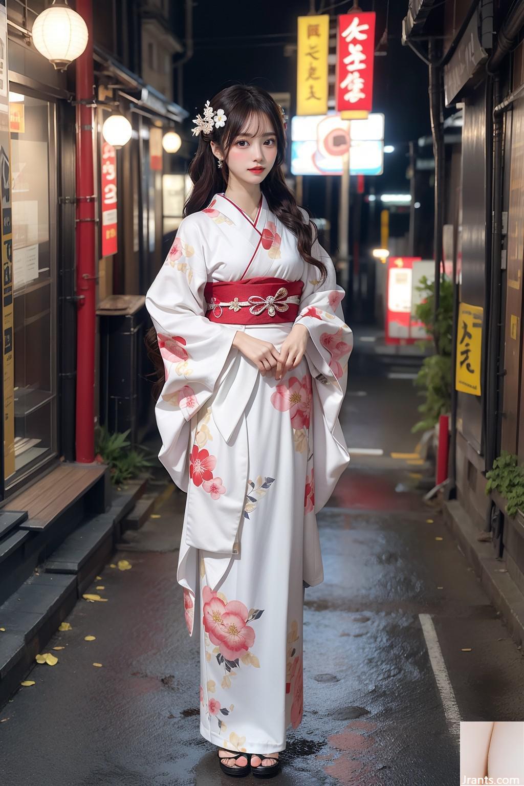 سنة جديدة سعيدة (عارية مع حقوق الطبع والنشر _japan_kimono_nude)