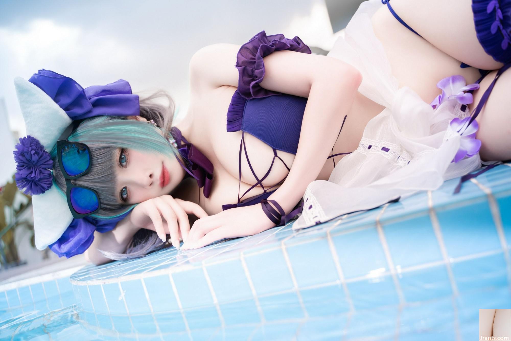 (Collection sur Internet) Girl de bien-être Sadako Peach « Cheshire Swimsuit » VIP Exclusive (64p)