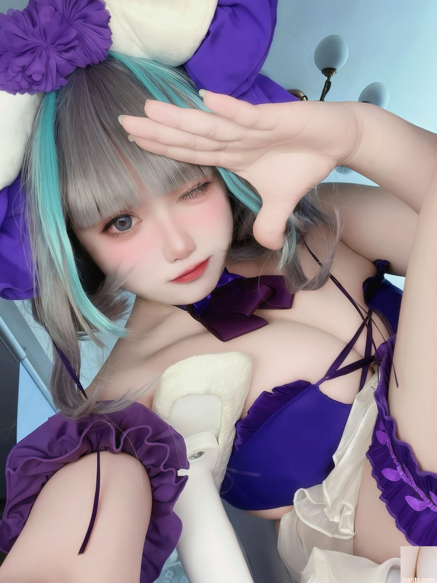 (مجموعه در اینترنت) دختر رفاهی Sadako Peach &#8220;Cheshire Swimsuit&#8221; VIP Exclusive (64p)