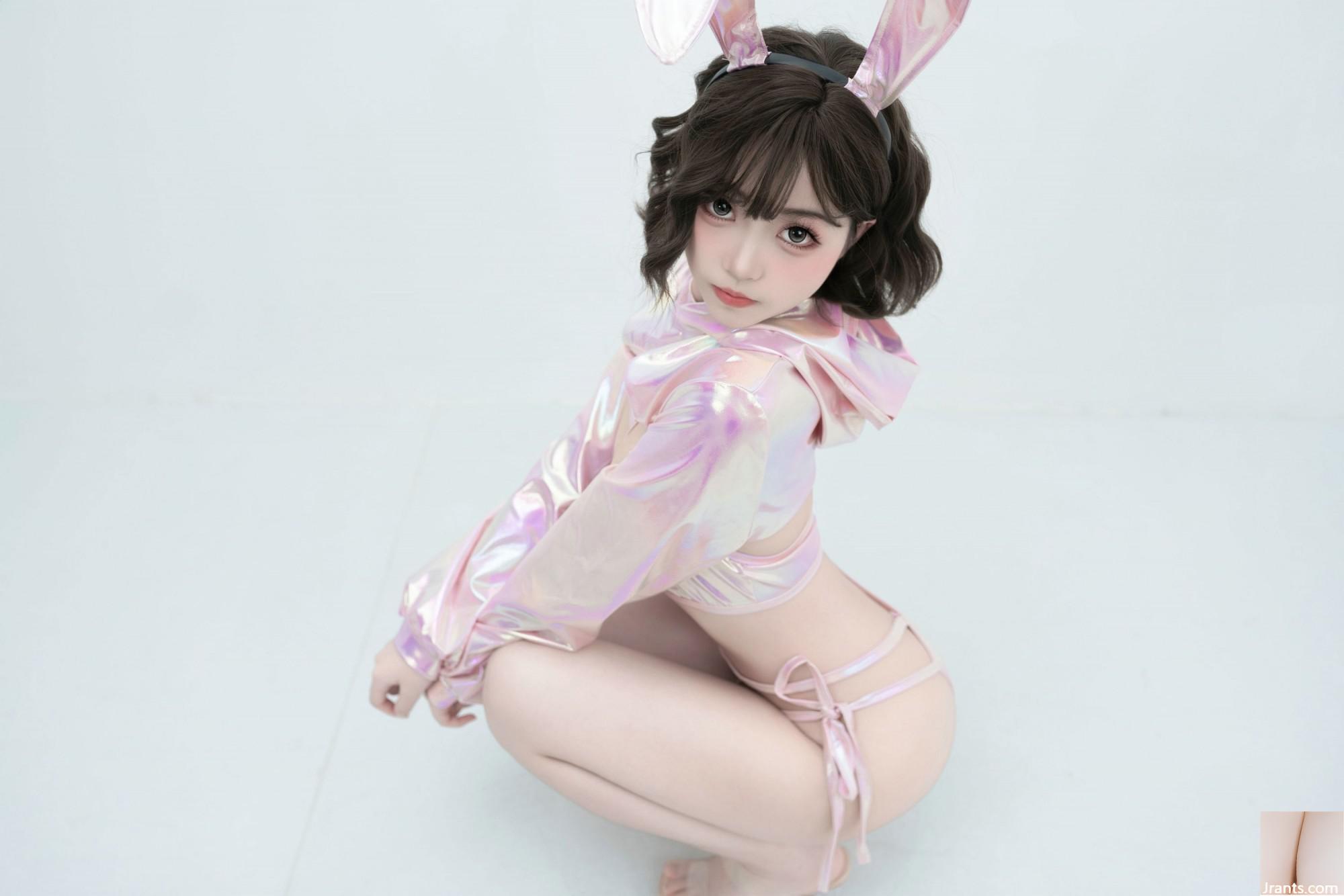 (مجموعة عبر الإنترنت) Girl Girl Bonnie&#8217;s &#8220;Pink Rabbit&#8221; VIP الحصري (105p)