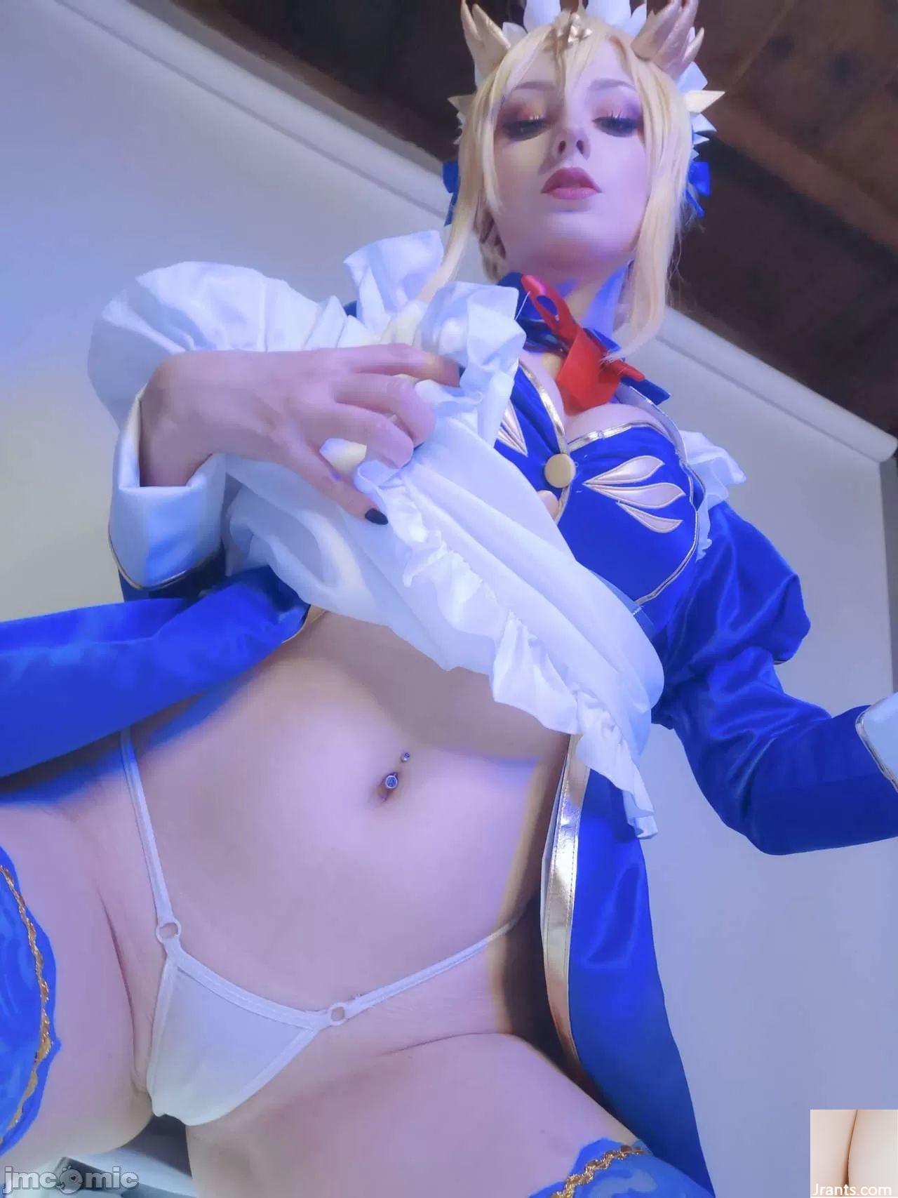 Shireoksune &#8211; Maid Artoria Lancer (Fategrand အမိန့်) (150p)