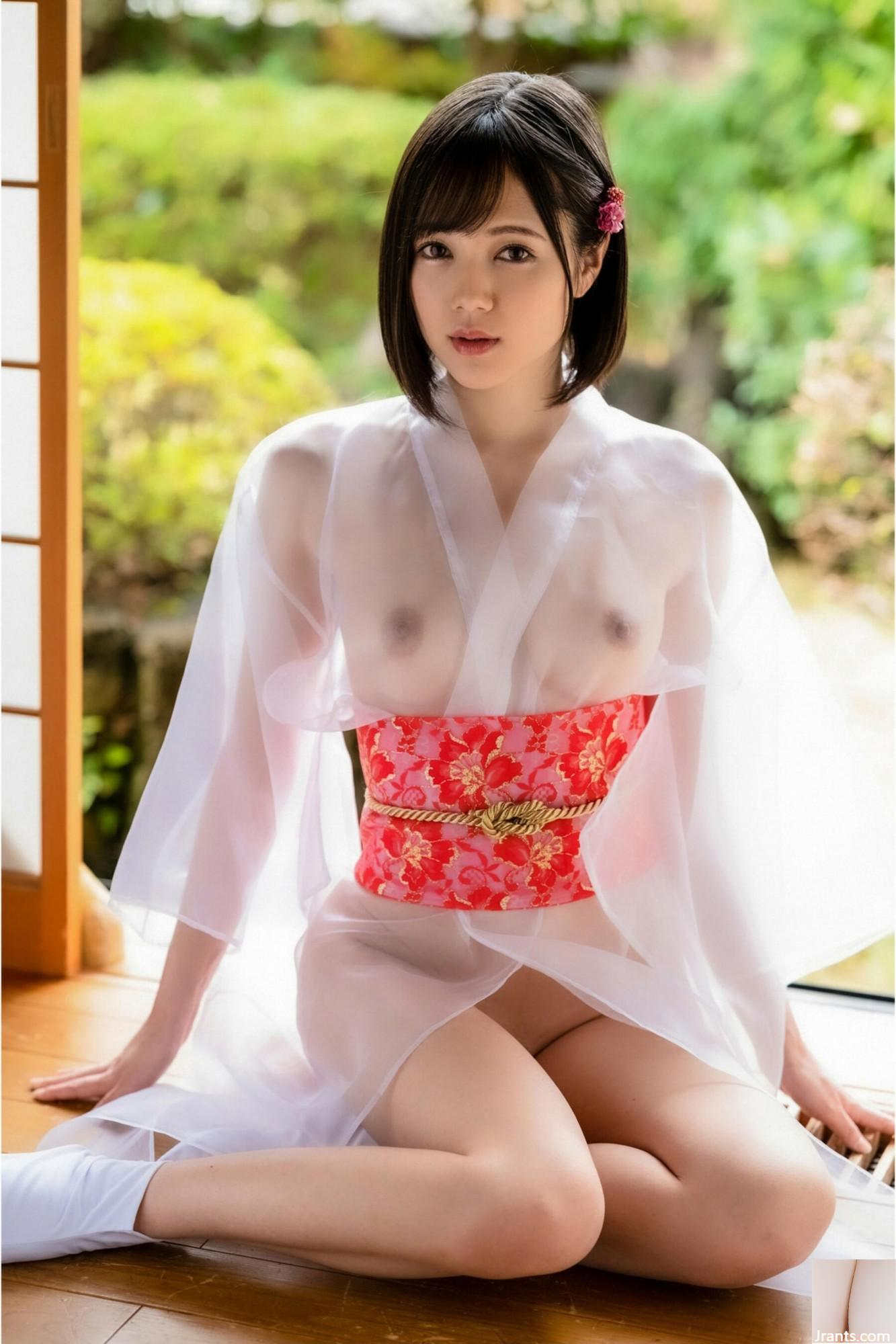 (Foto do conjunto de modelos japoneses) Liang Sen Lingmeng (Mensagem de Prestige_pose 10) (89p)