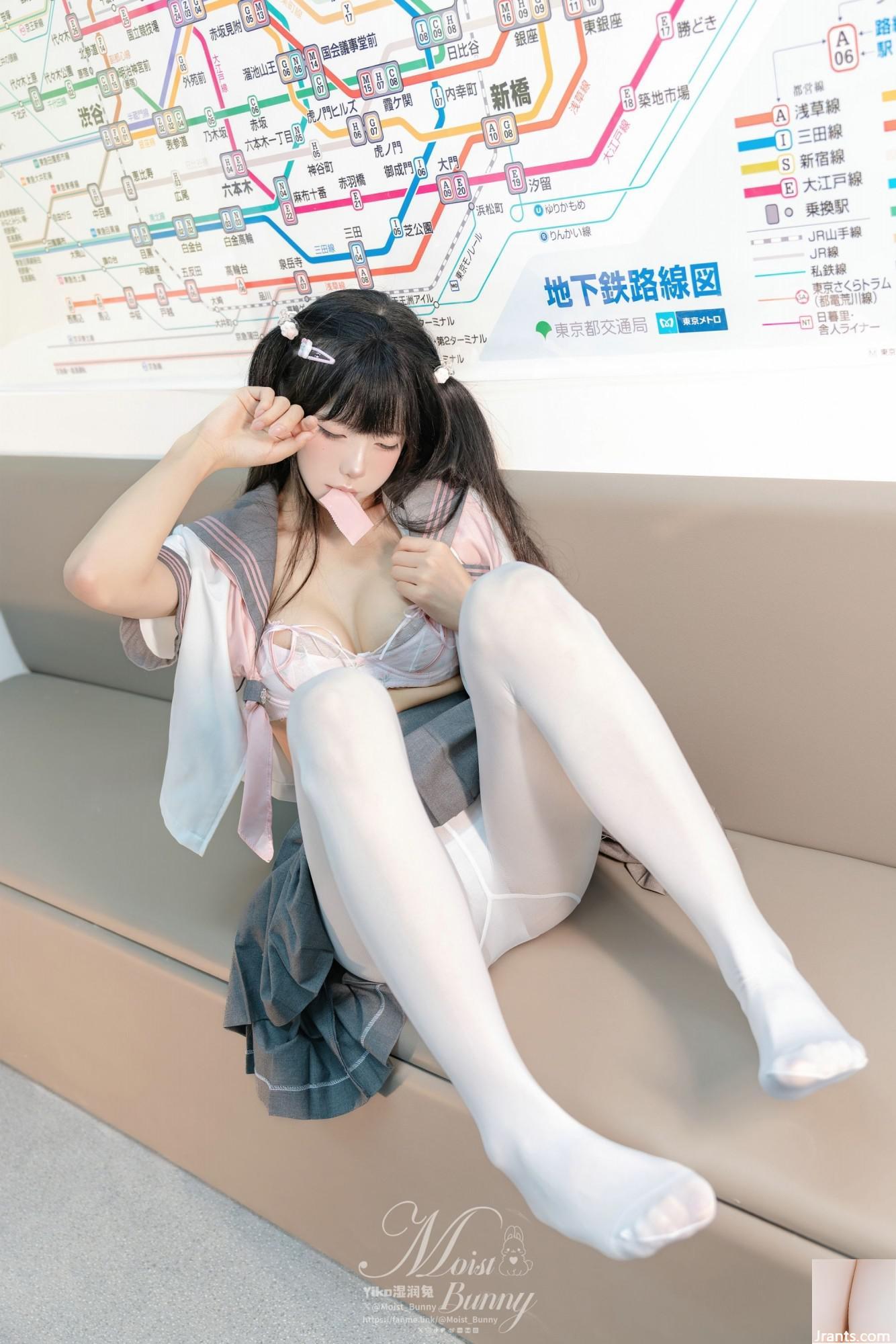 (مجموعه آنلاین) دختر رفاهی نیش دختر خرگوش &#8220;Subway Cute Girl 2&#8221; VIP Exclusive (80p)