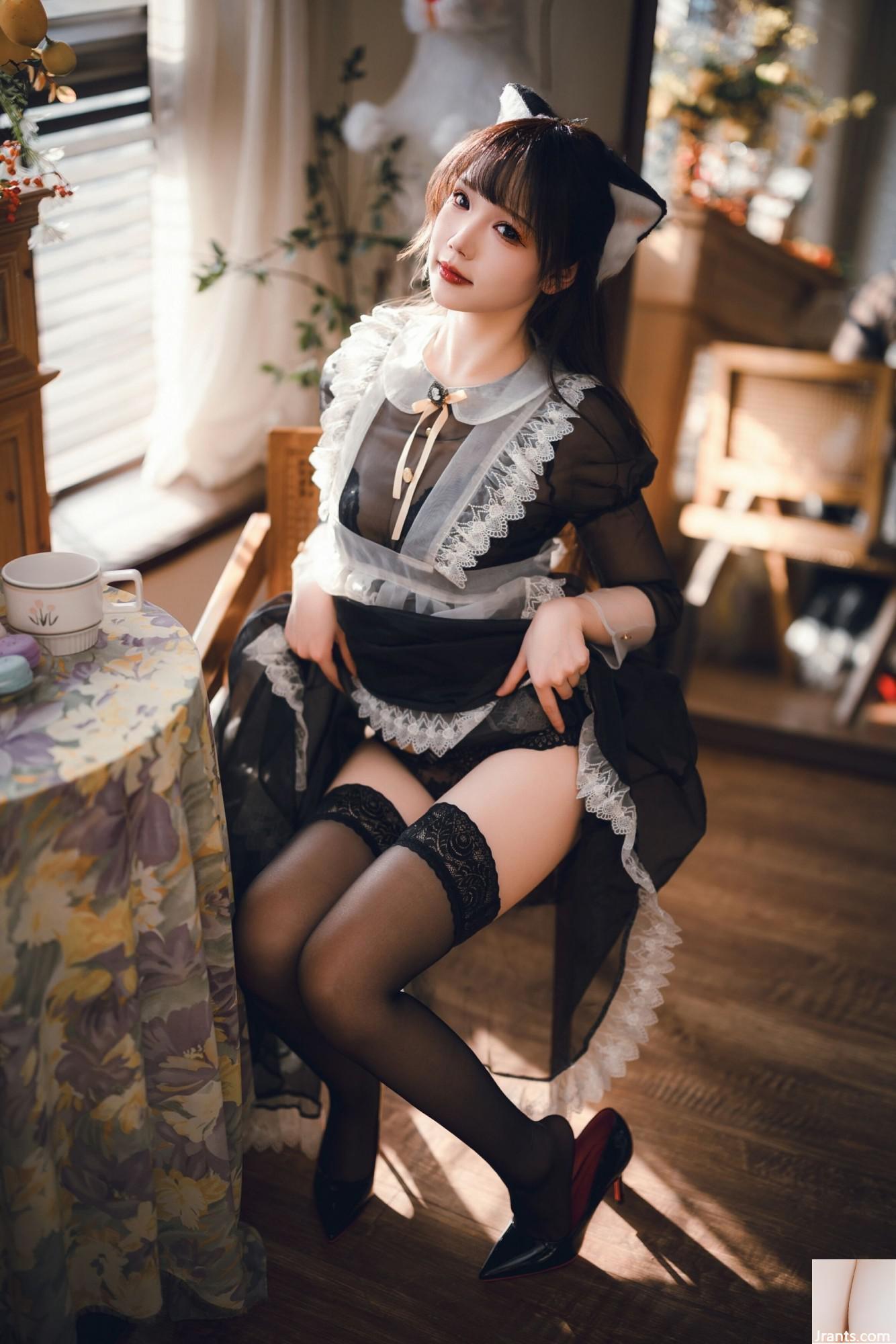 (Coleção on -line) Garota do bem -estar Xue Qing &#8220;Transparent Maid&#8221; VIP exclusivo (75p)